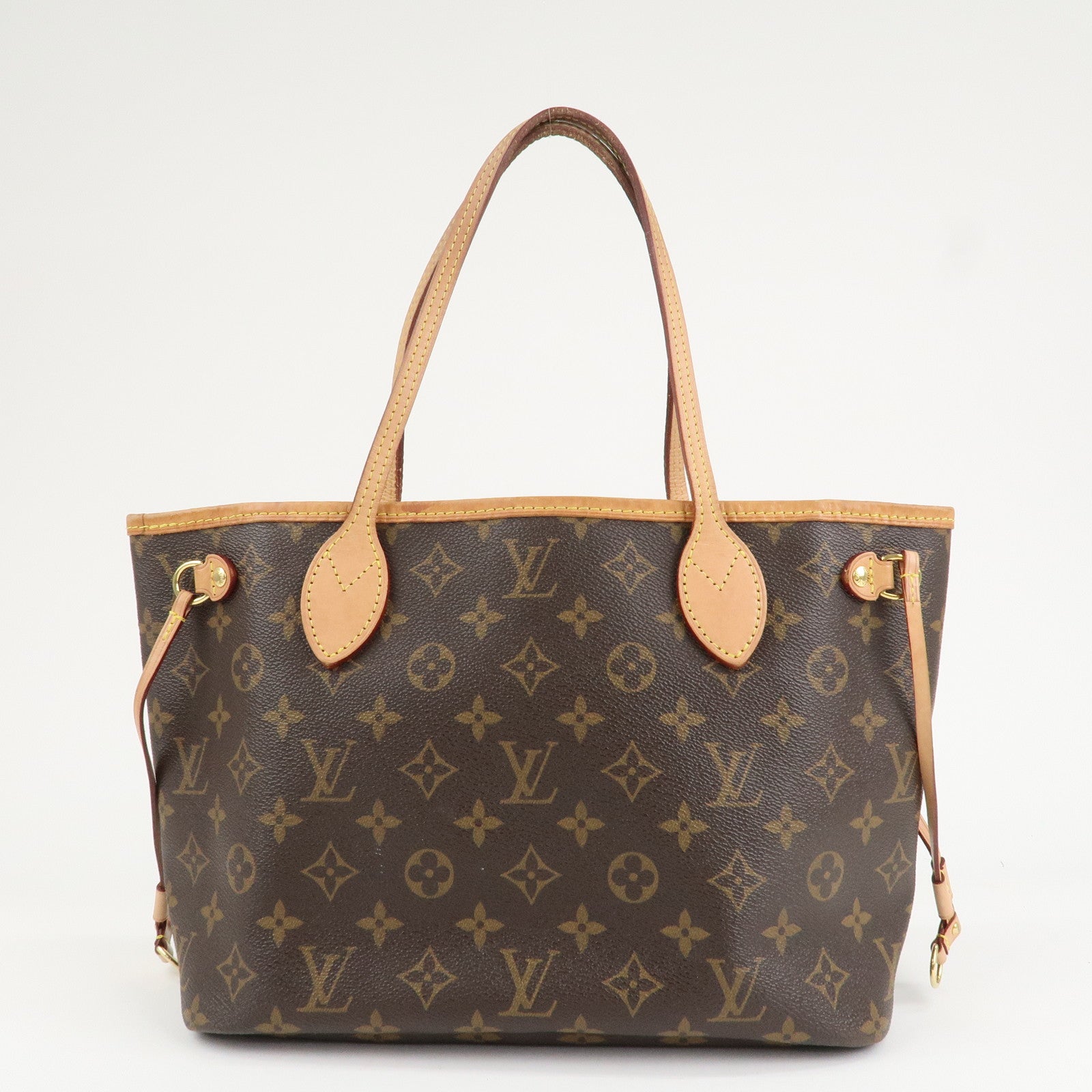 Louis Vuitton Monogram Neverfull PM Tote Bag Brown M41245 Used
