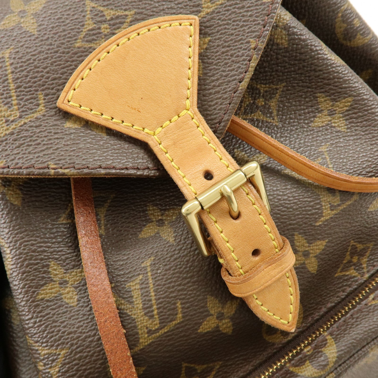 Louis Vuitton Monogram Montsouris MM Backpack Brown M51136