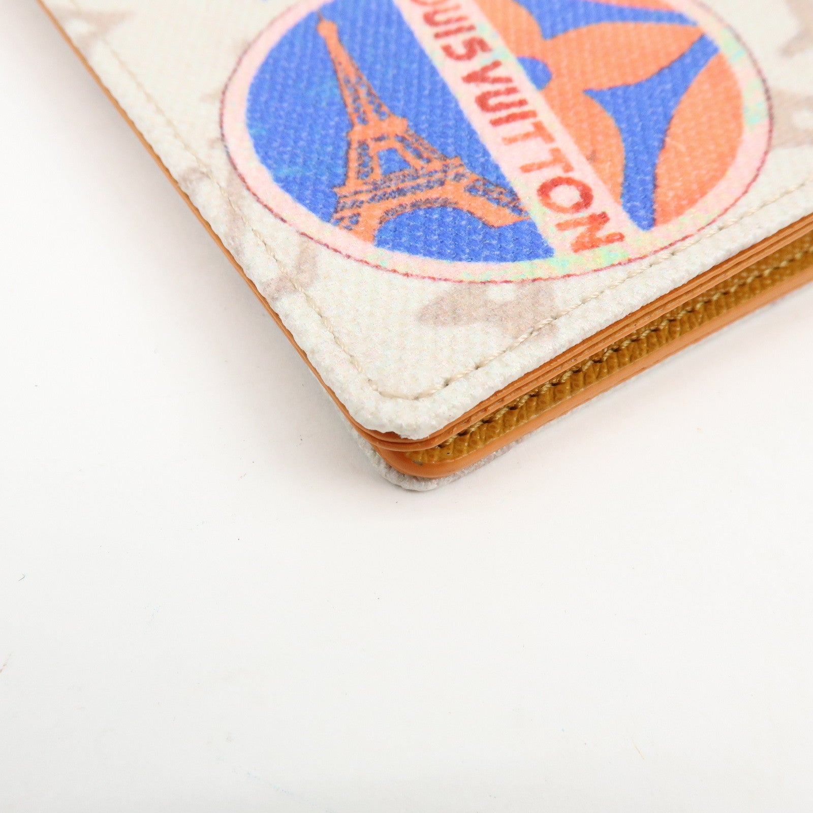 Louis Vuitton Monogram Canvas Couverture Passport Case Dune M14621