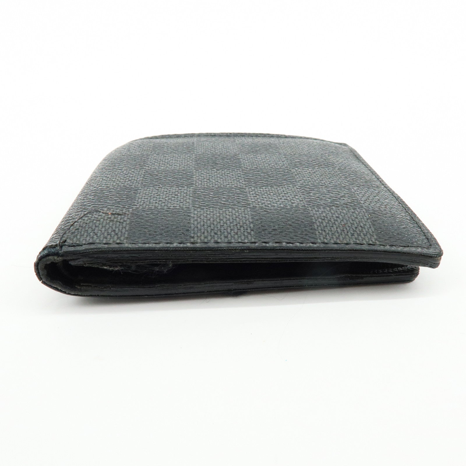 Louis Vuitton Damier Graphite Set of Compact Wallet N62664/N62663