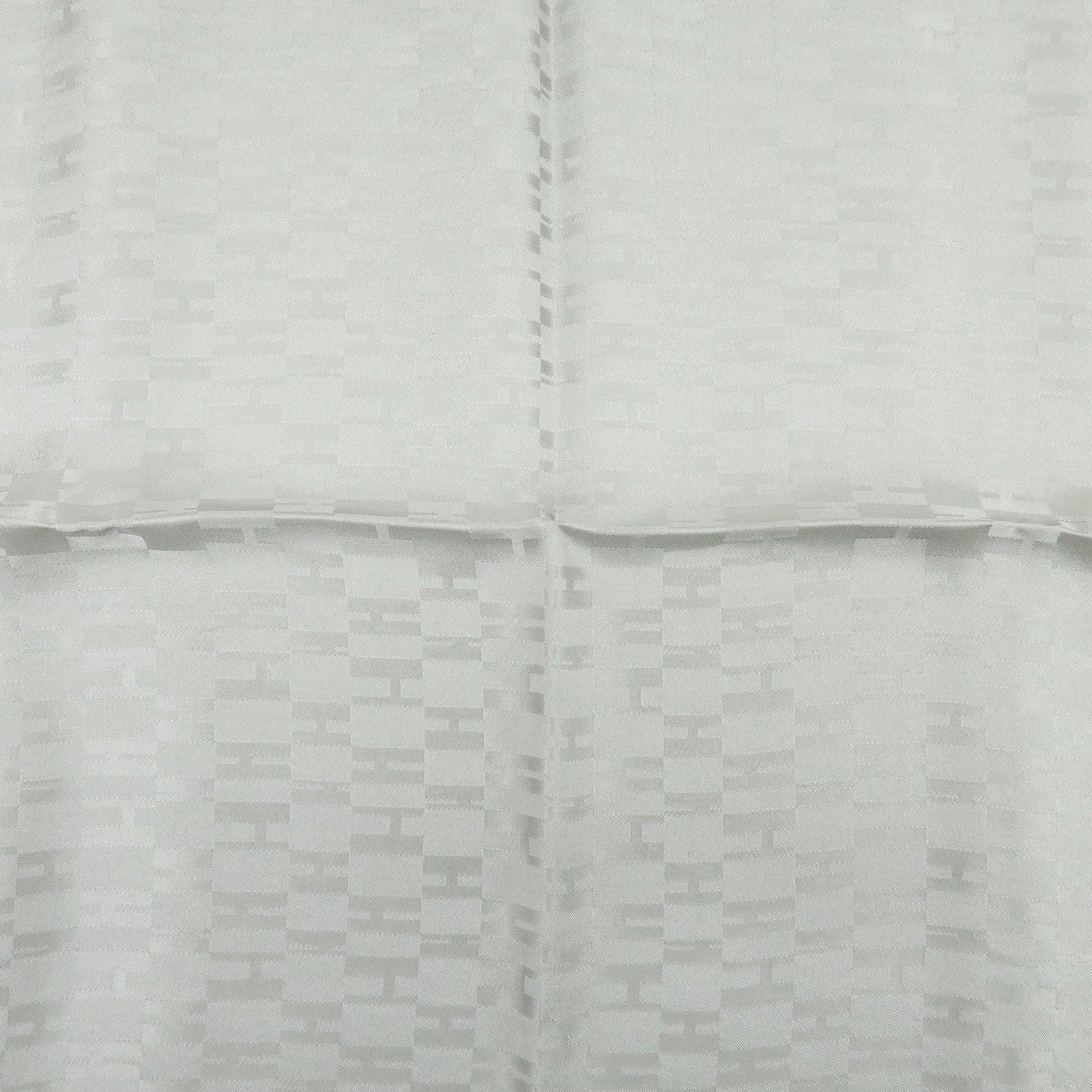 HERMES Carre 45 Set of 2 Silk 100% Scarf Red Navy Gray