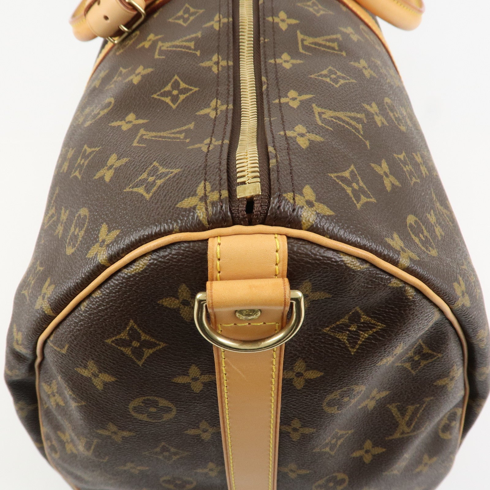 Louis Vuitton Monogram Keep All Bandouliere 60 Boston Bag M41412