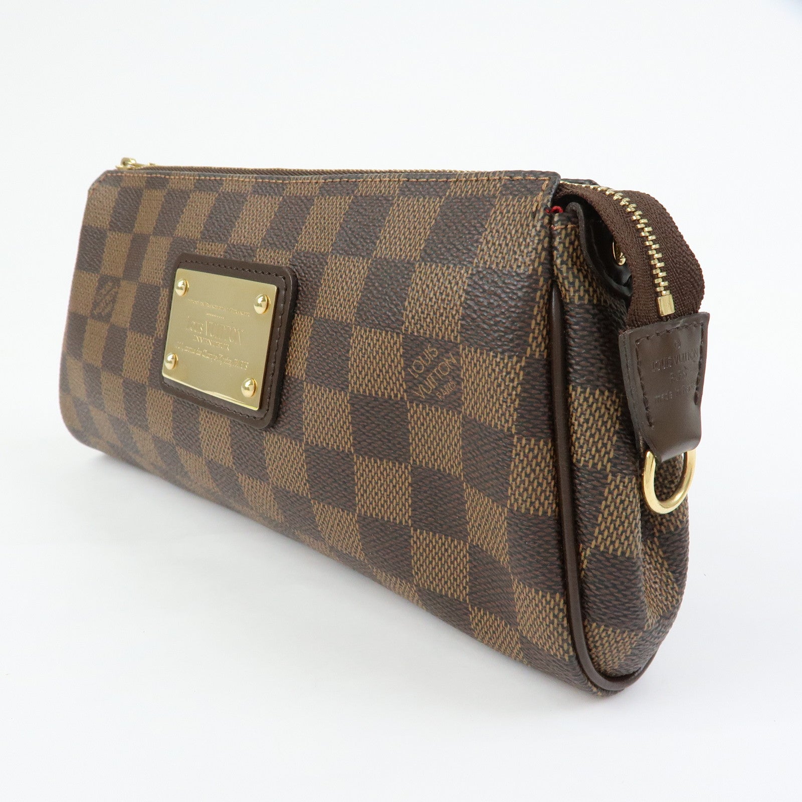 Louis Vuitton Damier Eva 2Way Hand Shoulder Bag Damier Ebene N55213