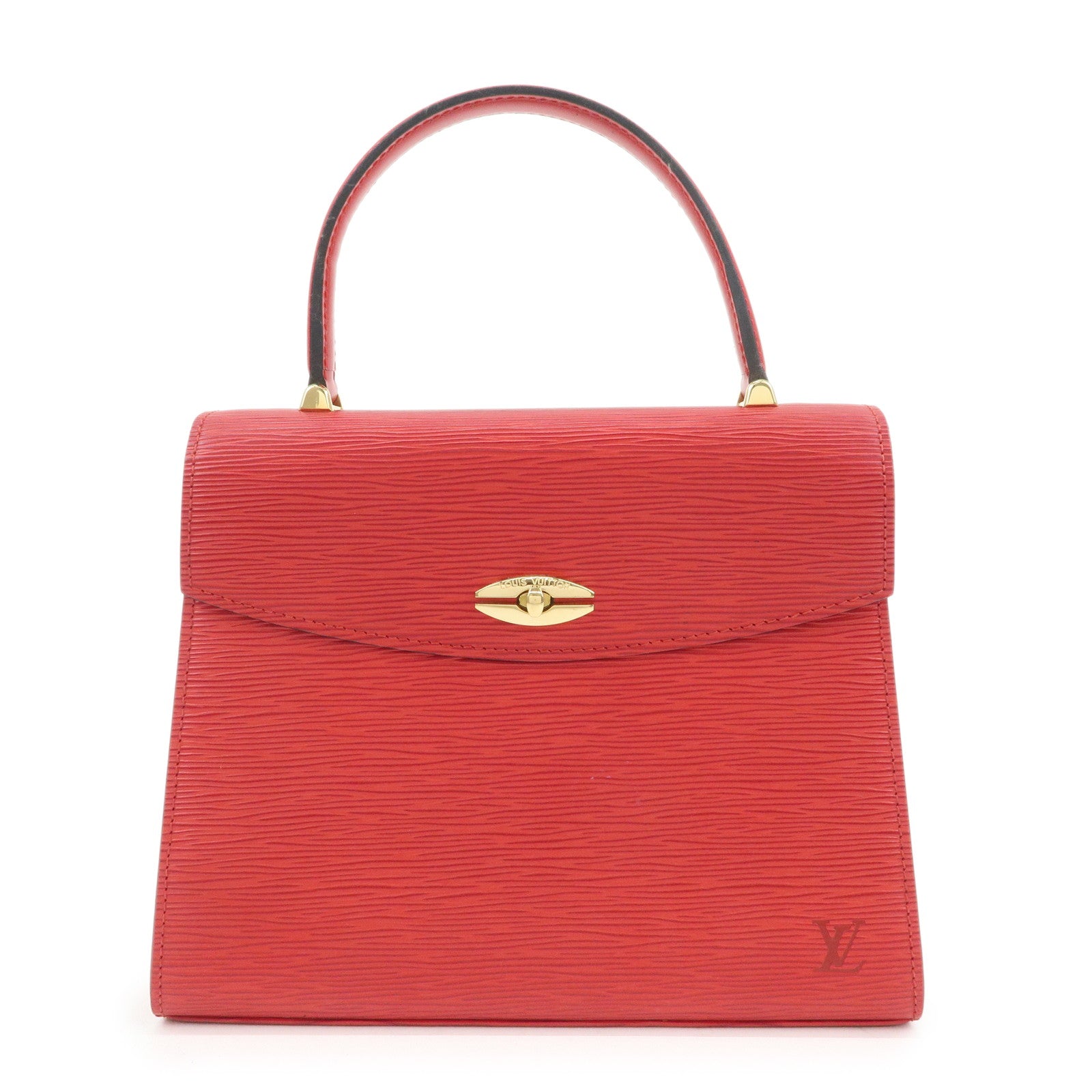 Louis Vuitton Epi Leather Marceau Hand Bag Castilian Red M52377