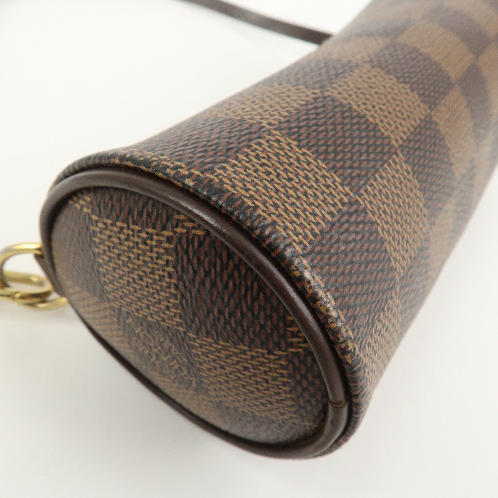 Louis Vuitton Damier Mini Pouch for Papillon Bag Brown