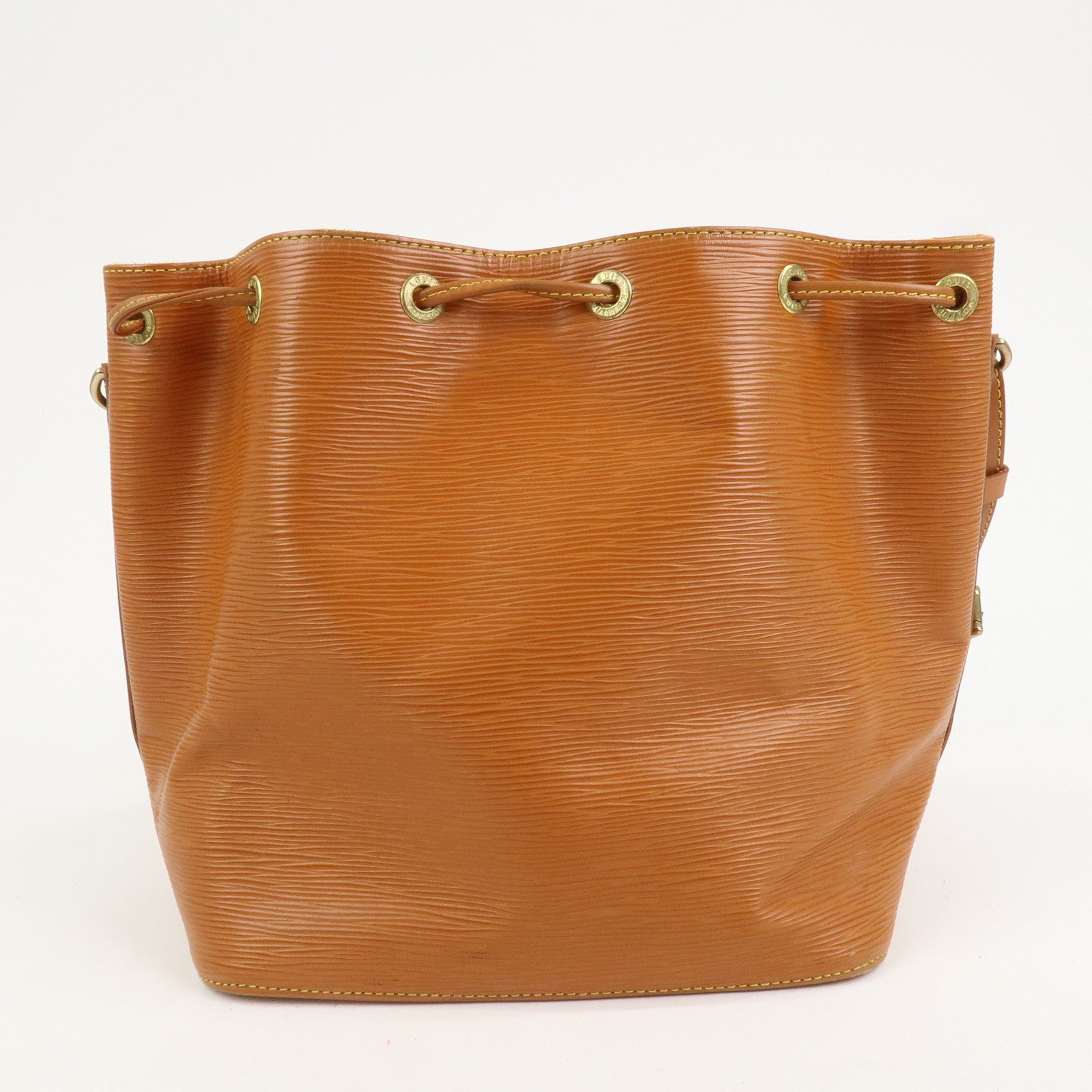 Louis Vuitton Epi Leather Petit Noe Shoulder Bag Zipang Gold M44108