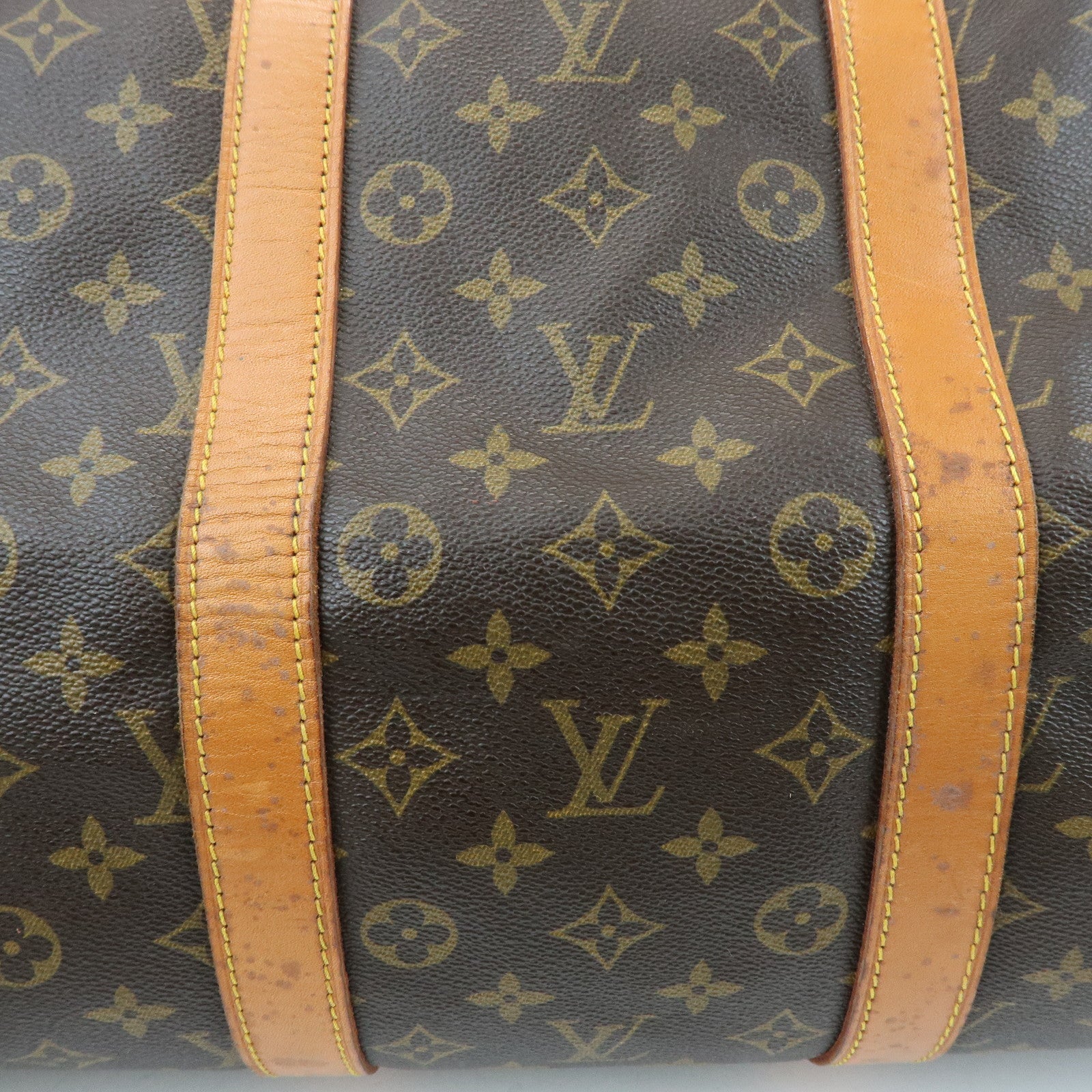 Louis Vuitton Monogram Keep All Bandouliere 55 Boston Bag M41414