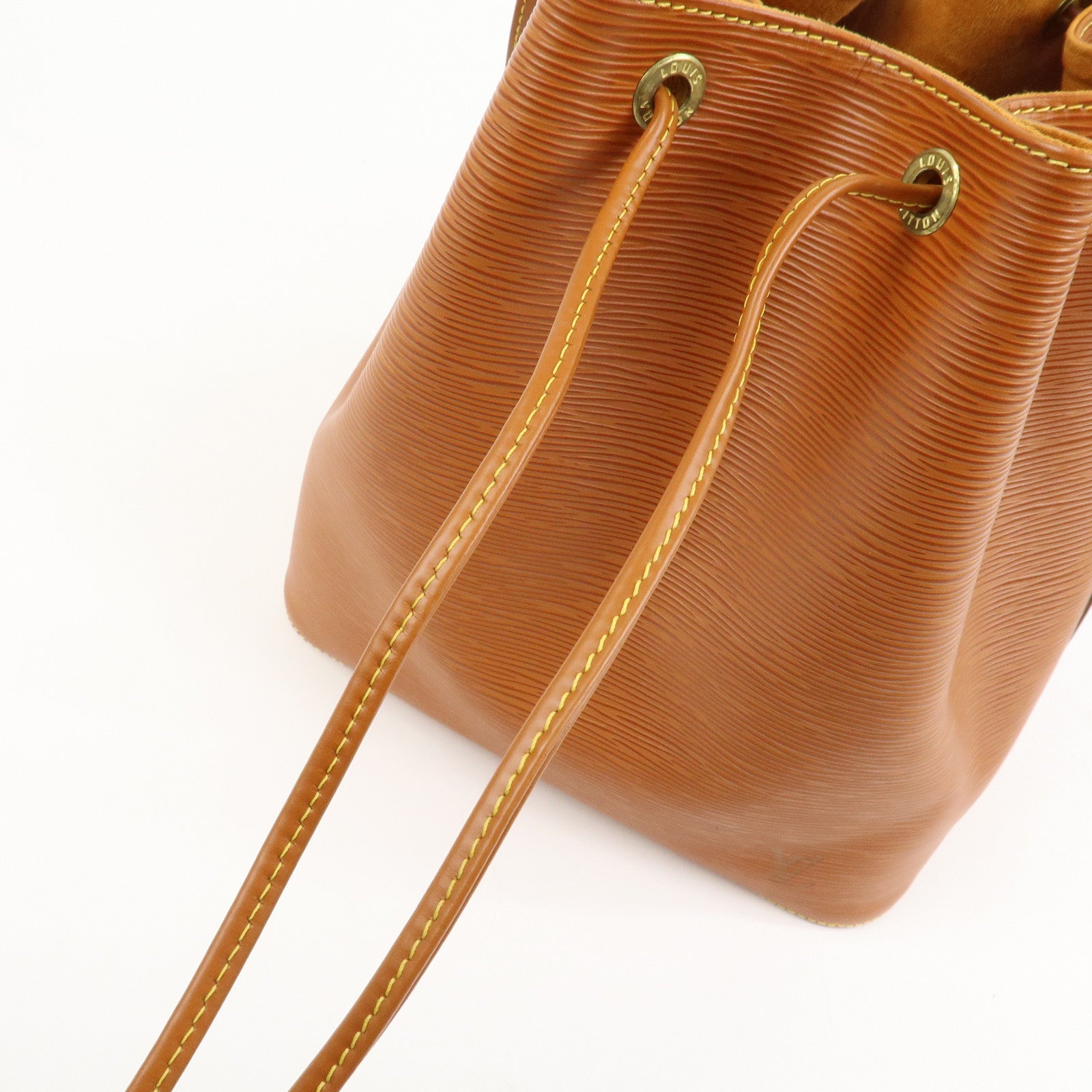 Louis Vuitton Epi Petit Noe Shoulder Bag Zipang Gold M44108