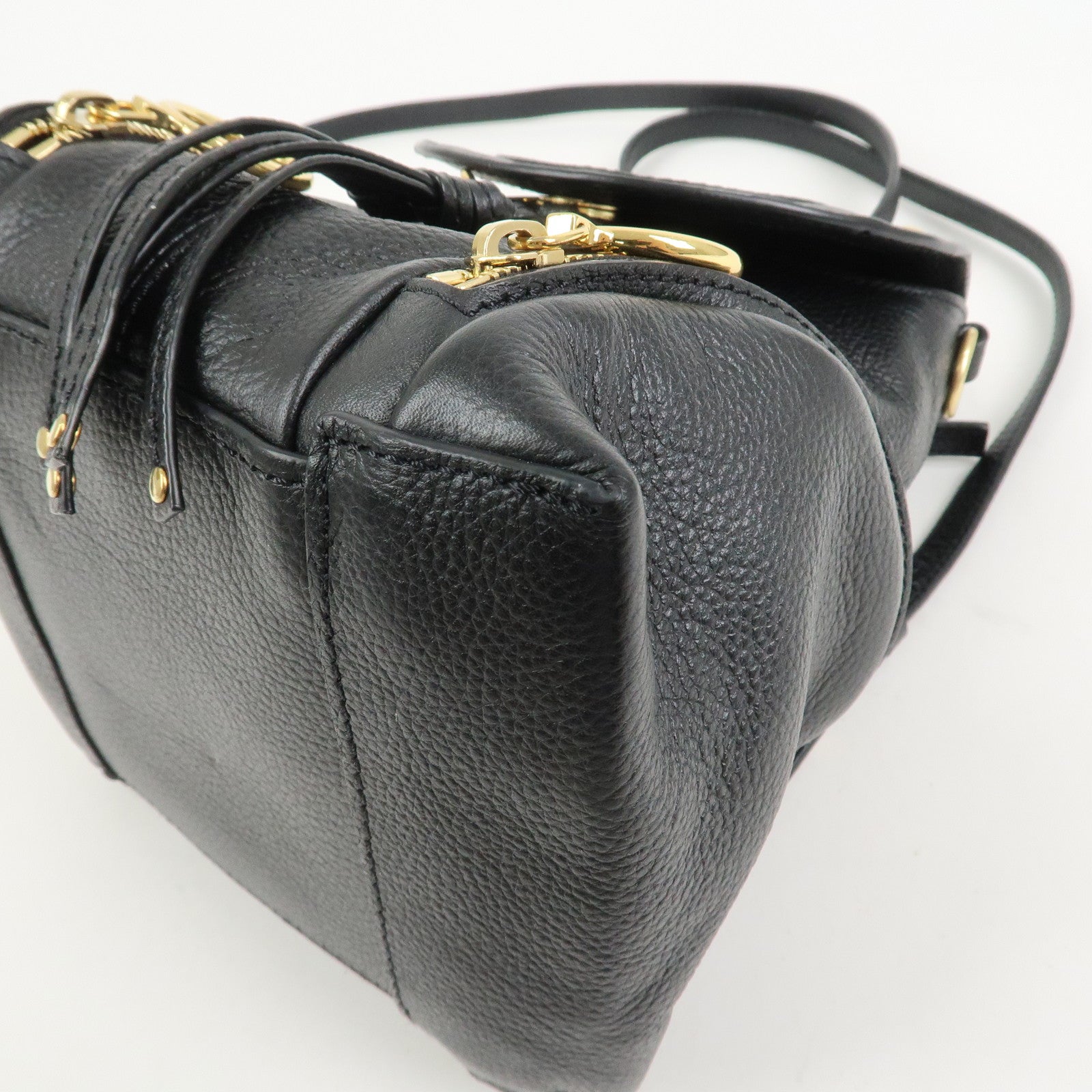 Chloe See by Chloe Olga Logo Leather 2Way Bag Backpack Hand Bag