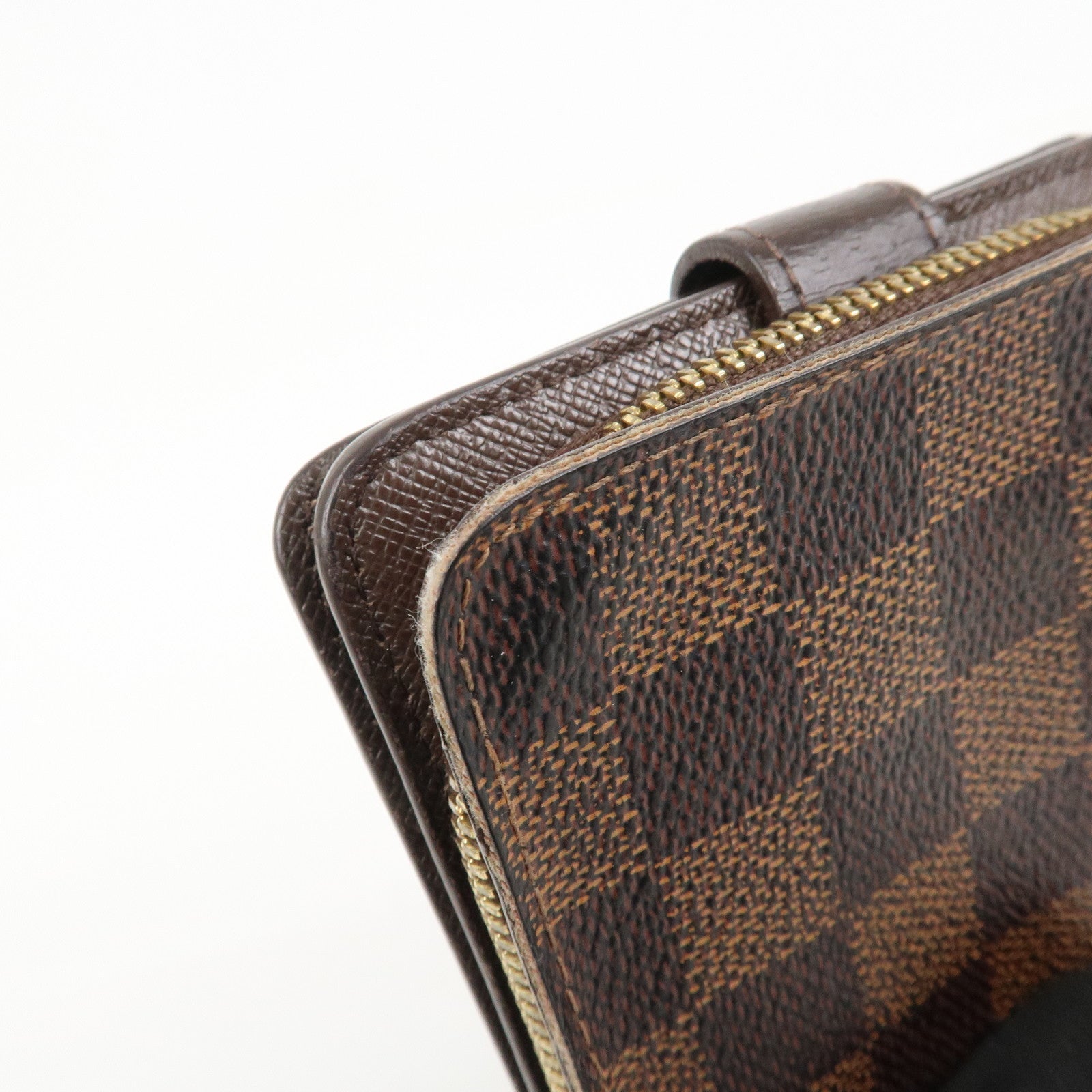 Louis Vuitton Damier Compact Zippy Bi-fold Small Wallet N61668