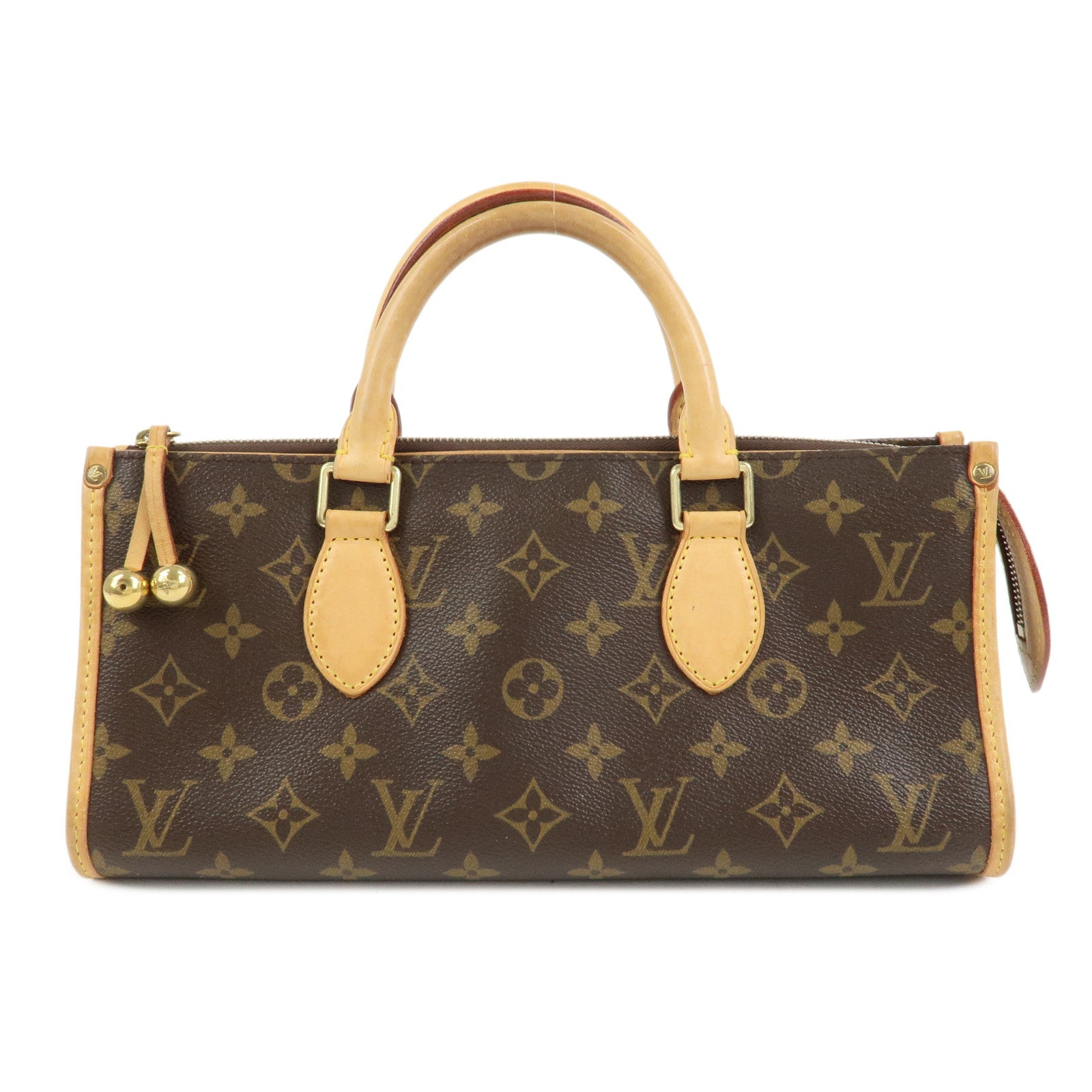 Louis Vuitton Monogram Popincourt Hand Bag Brown M40009