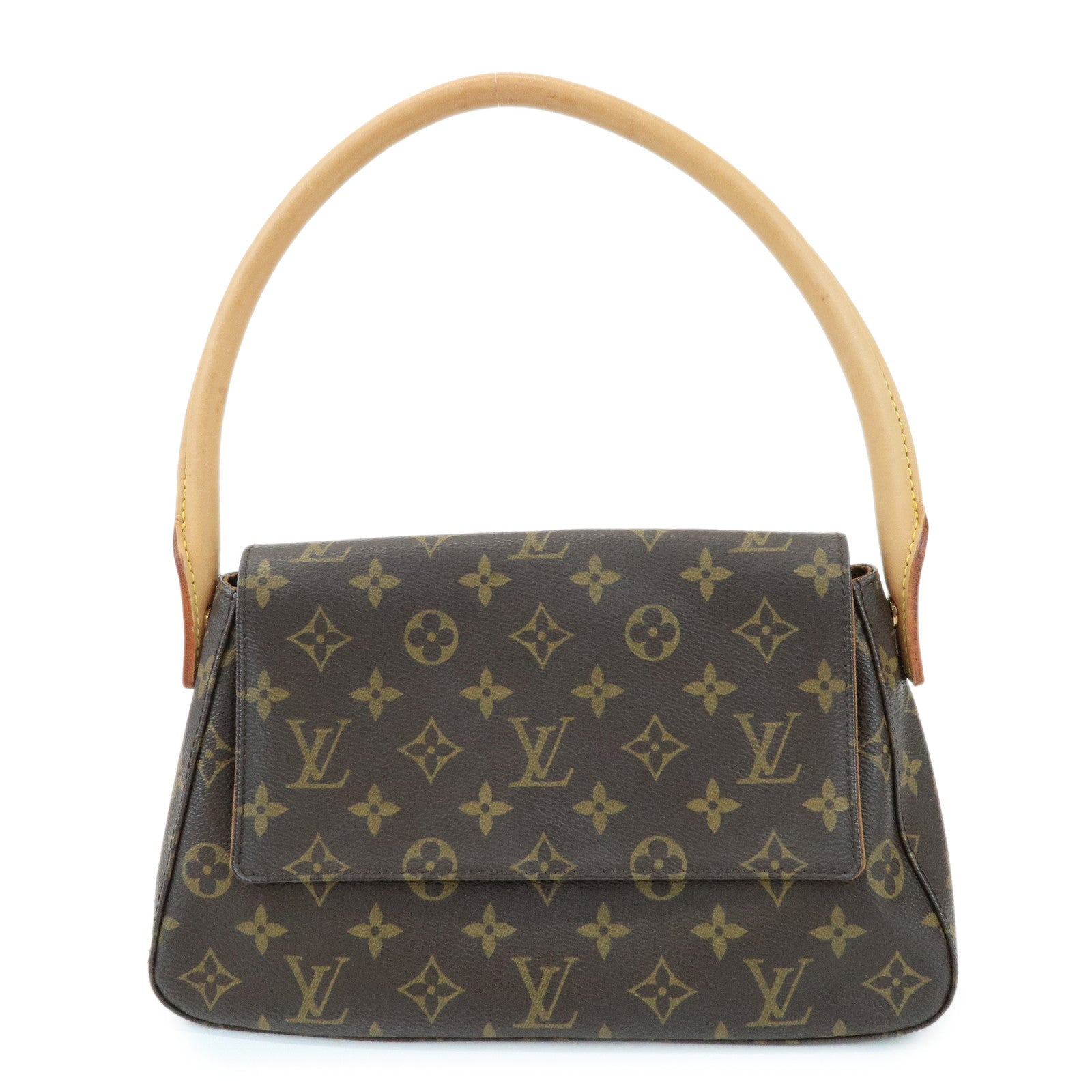 Louis Vuitton Monogram Mini Looping Shoulder Bag Brown M51147