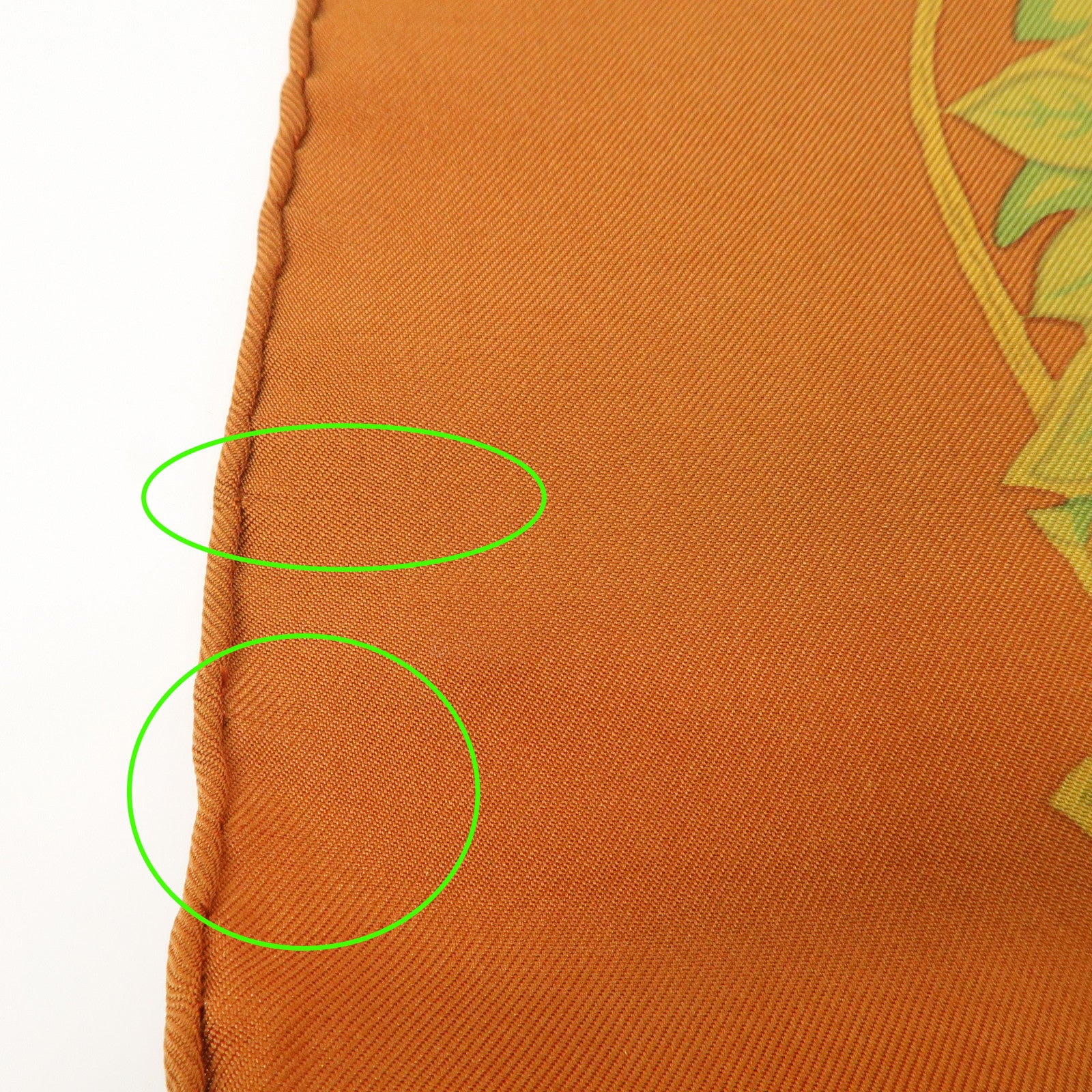 HERMES Carre 90 Silk 100% Scarf DIP DYE JUNGLE LOVE Yellow