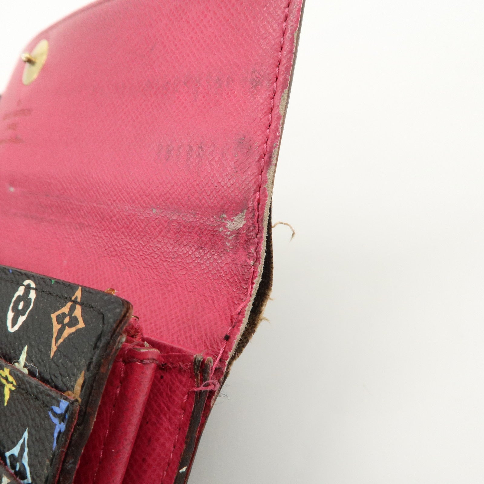 Louis Vuitton Monogram Multicolor Portefeuille Sarah Wallet M93747