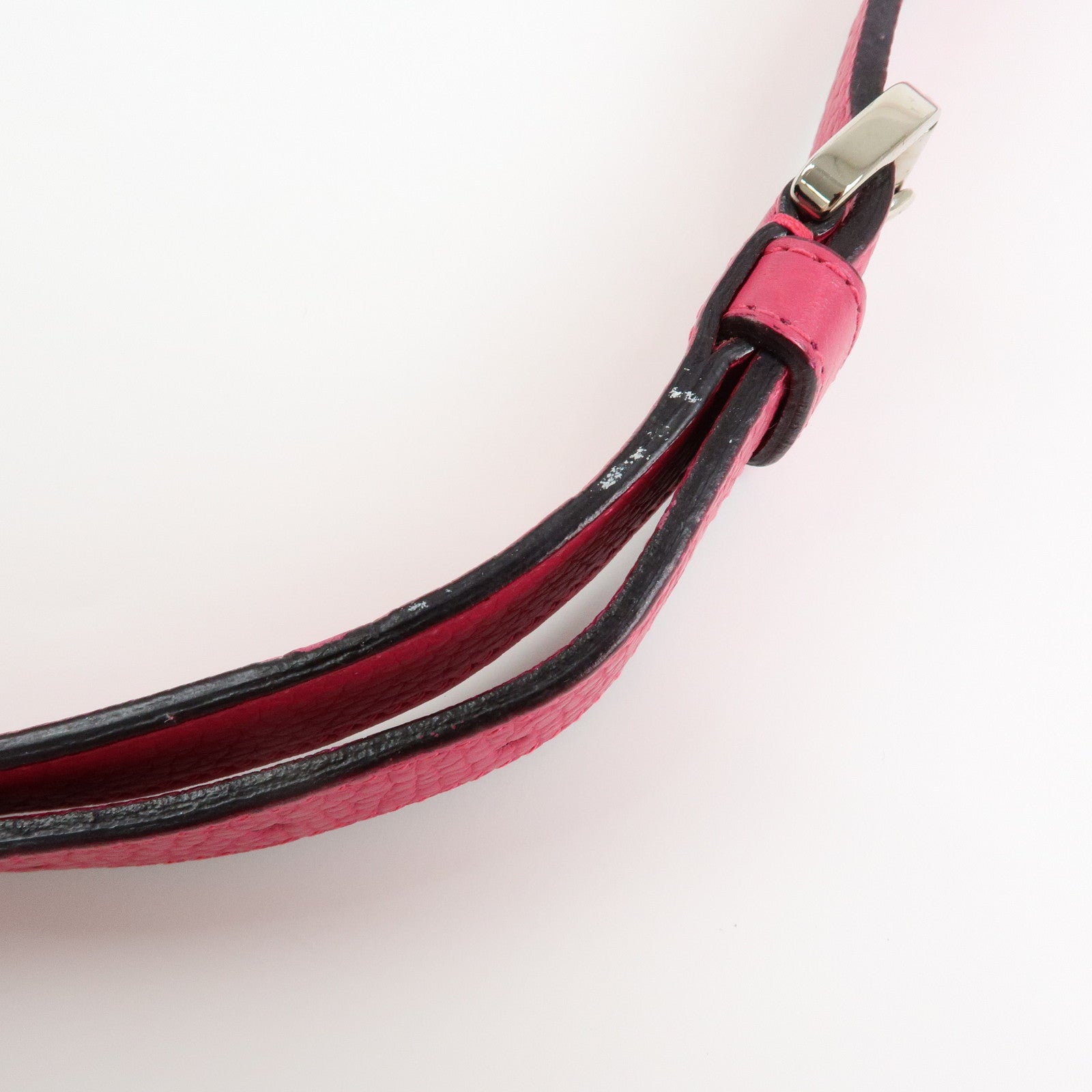 Christian Dior Be Dior Leather 2Way Bag Hand Bag Shoulder Bag Pink