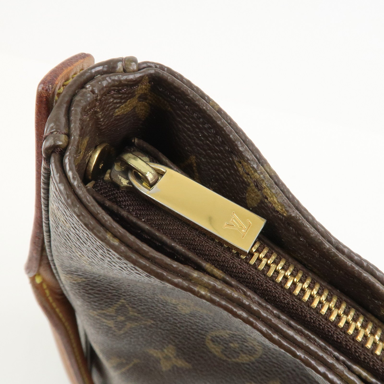 Louis Vuitton Monogram Looping GM Shoulder Bag Brown M51145