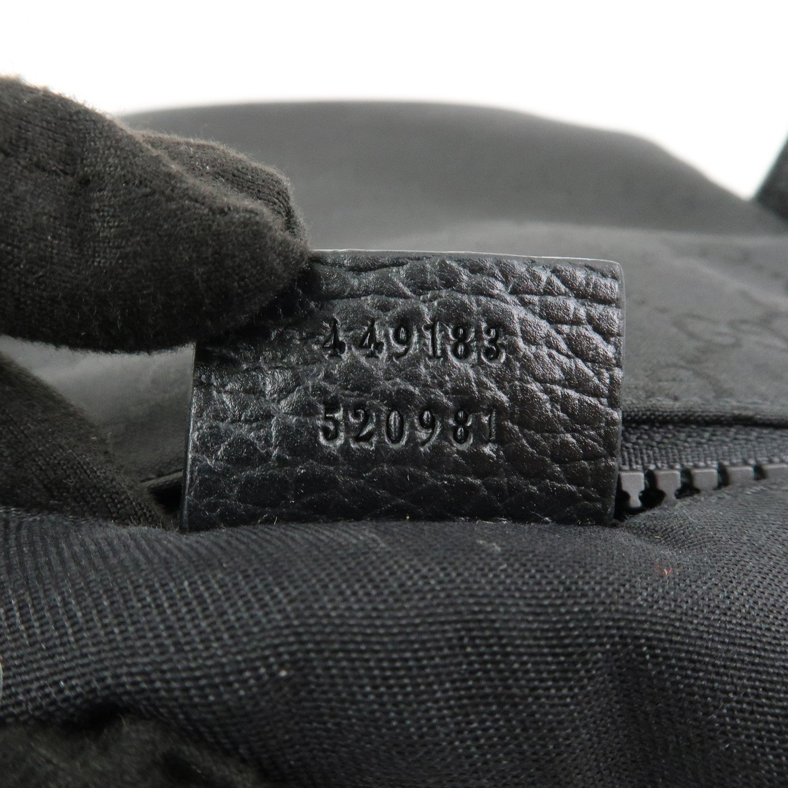 GUCCI Sherry GG Nylon Leather Shoulder Bag Crossbody Bag 449183