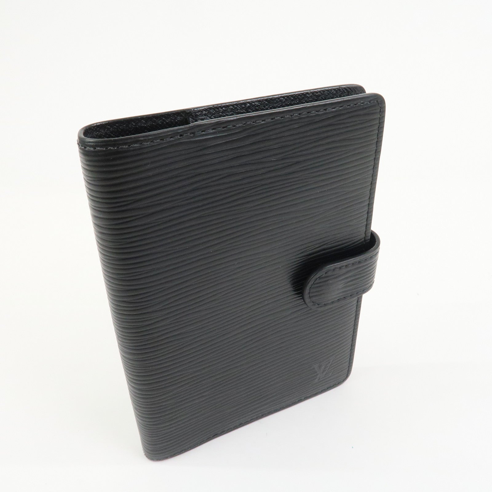 Louis Vuitton Epi Agenda PM Planner Cover Noir R20052