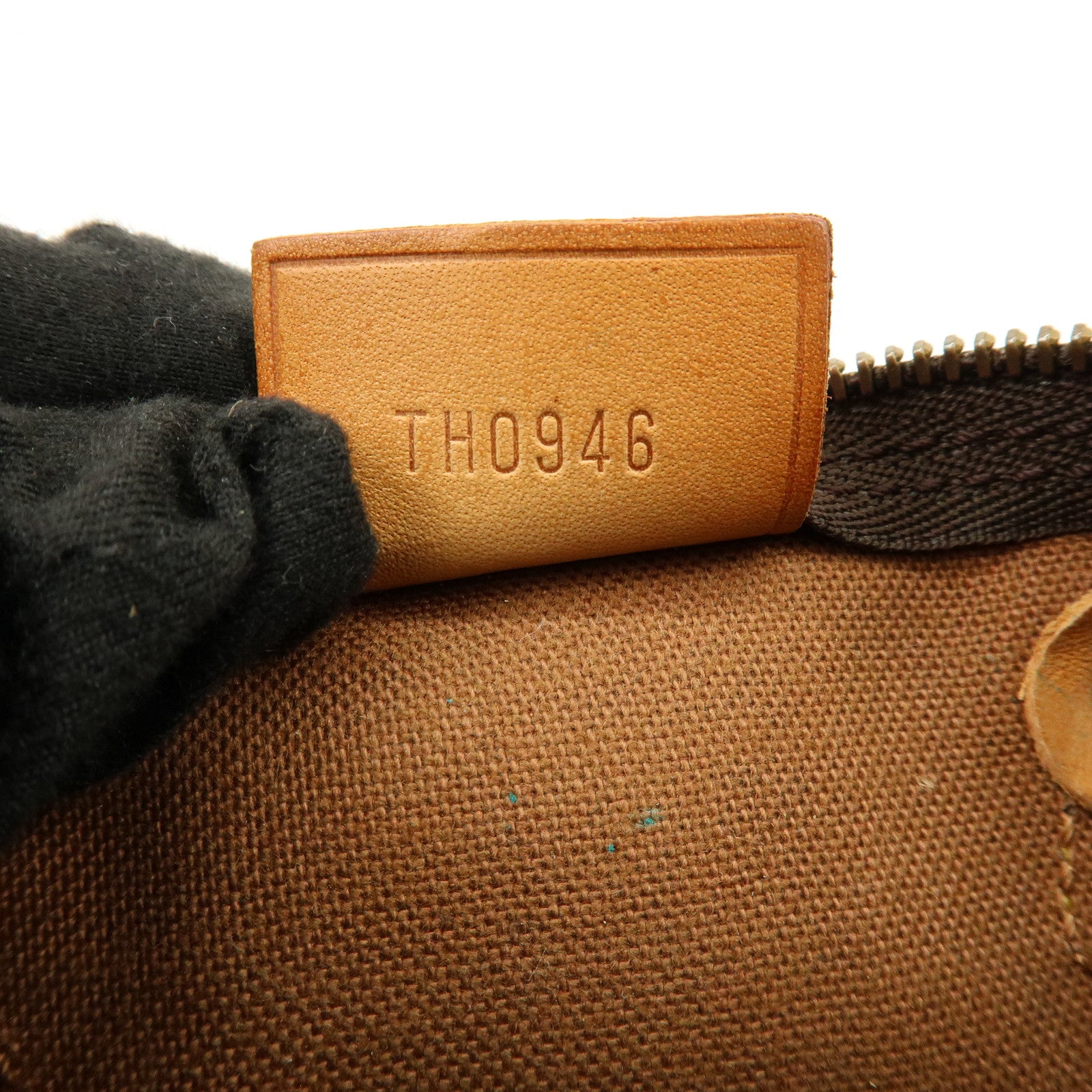 Louis Vuitton Monogram Mini Speedy Hand Bag Brown M41534