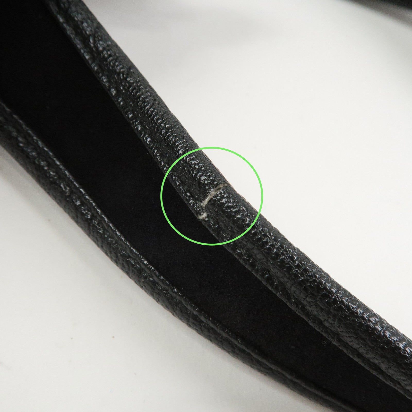 Ferragamo Leather Suede Shoulder Bag Hand Bag Black