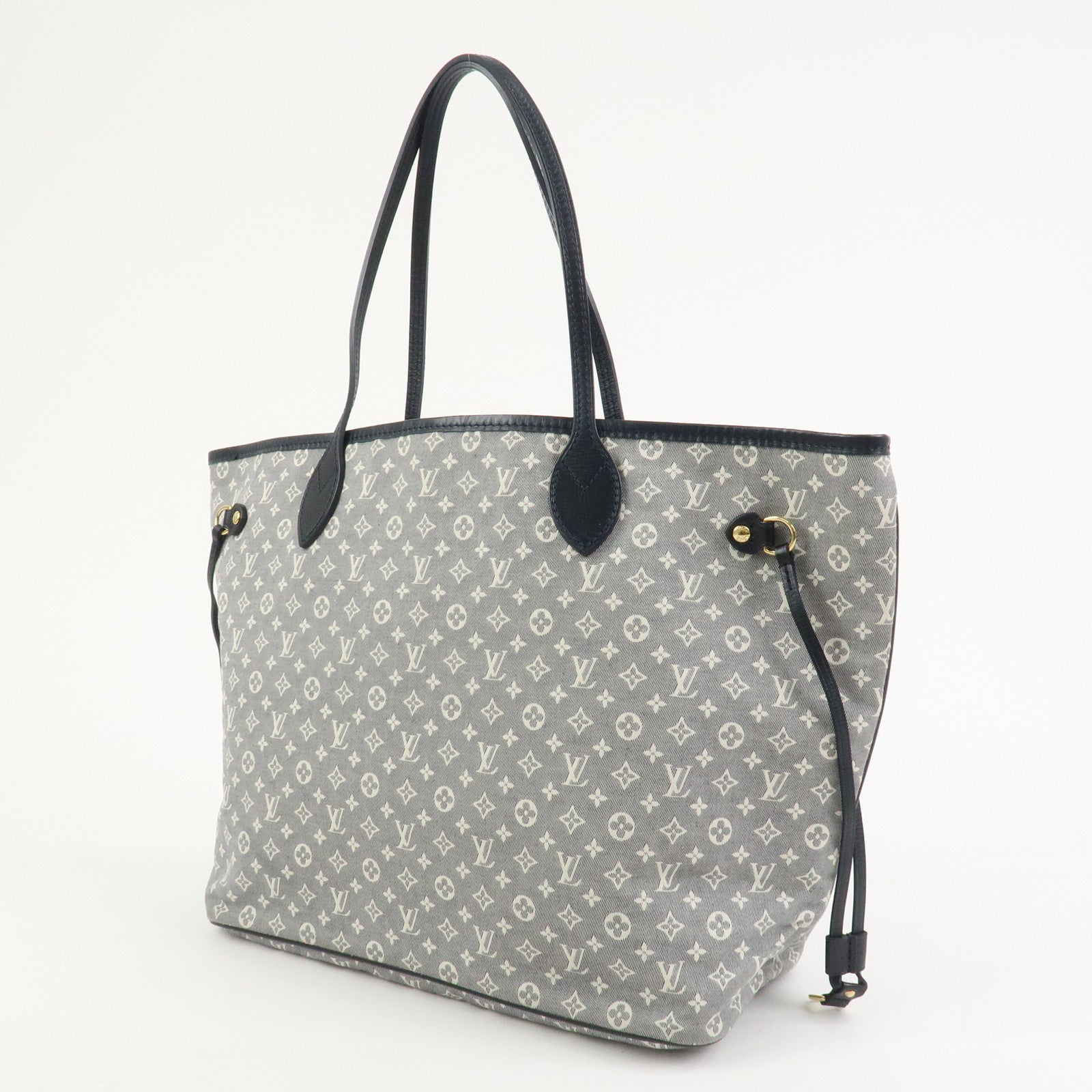 Louis Vuitton Monogram Idylle Neverfull MM Tote Bag Encre M40514