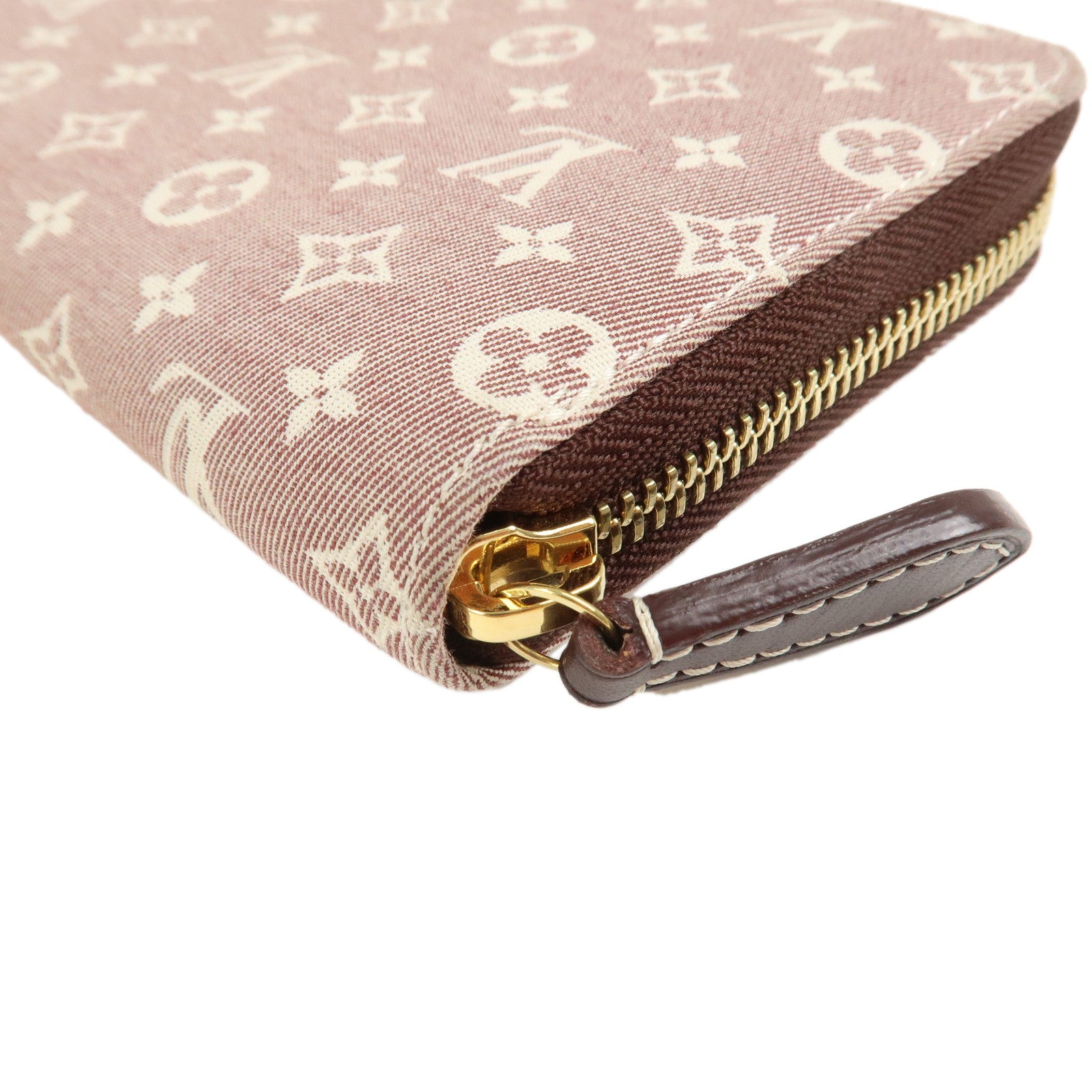Louis Vuitton Monogram Idylle Zippy Long Wallet Sepia M63011