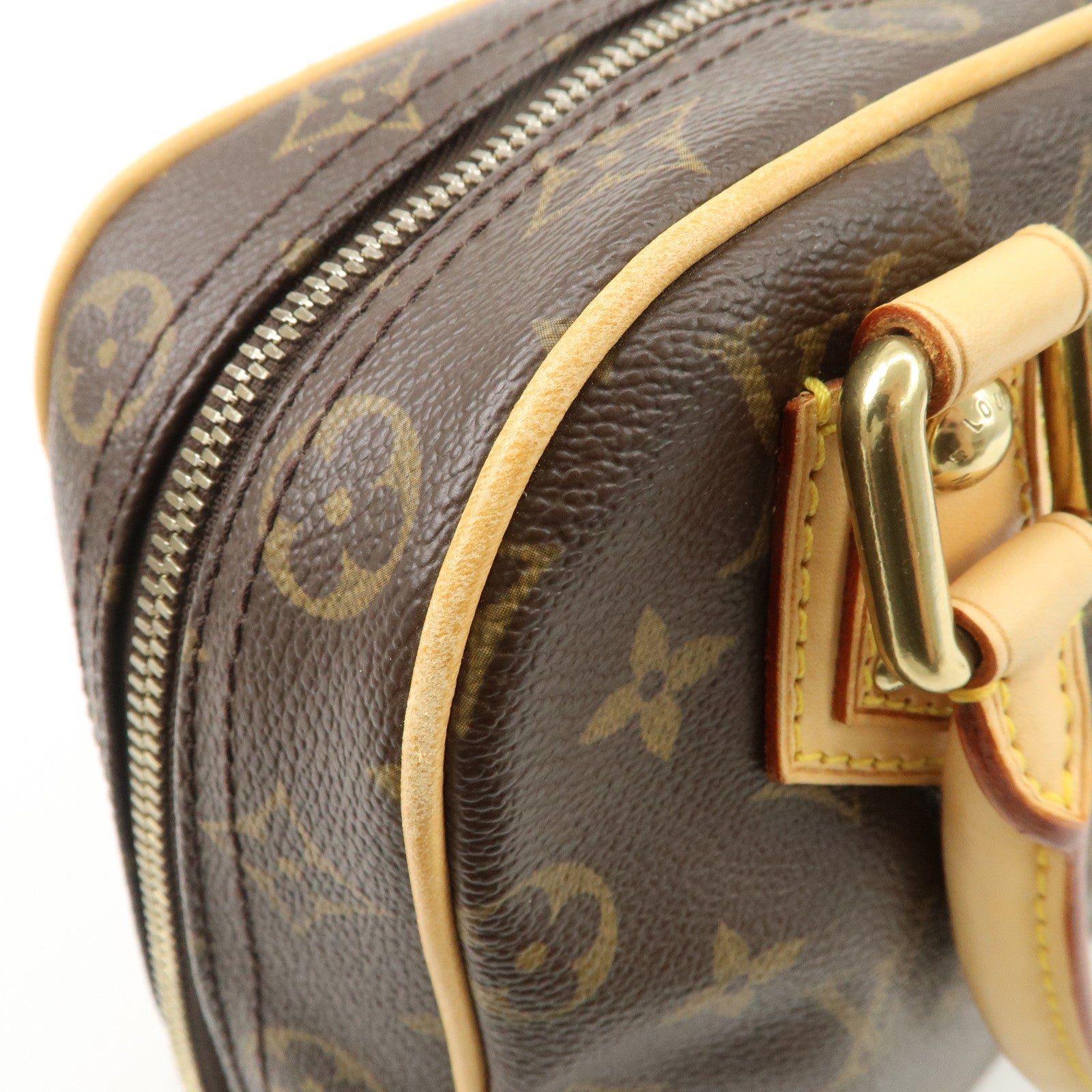 Louis Vuitton Monogram Manhattan PM Hand Bag M40026 Used