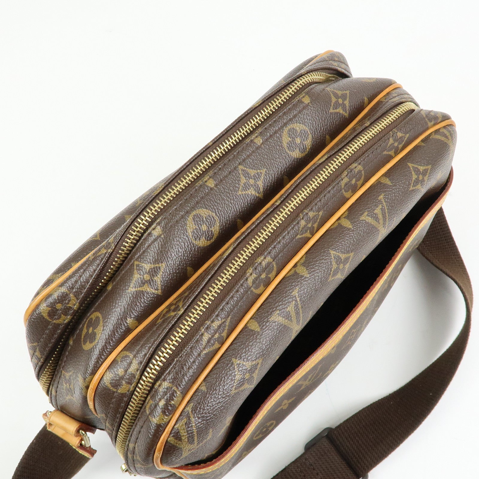 Louis Vuitton Monogram Reporter PM Shoulder Crossbody Bag M45254