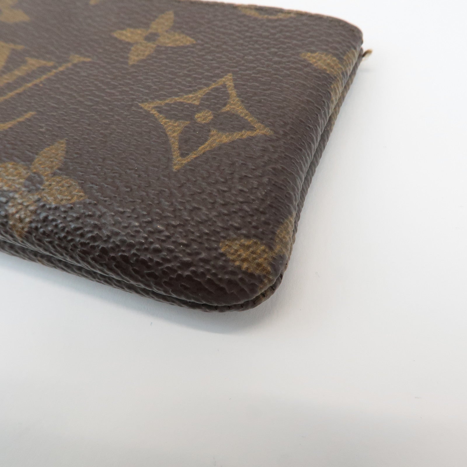 Louis Vuitton Monogram Pochette Cles Coin Case Key Case M62650