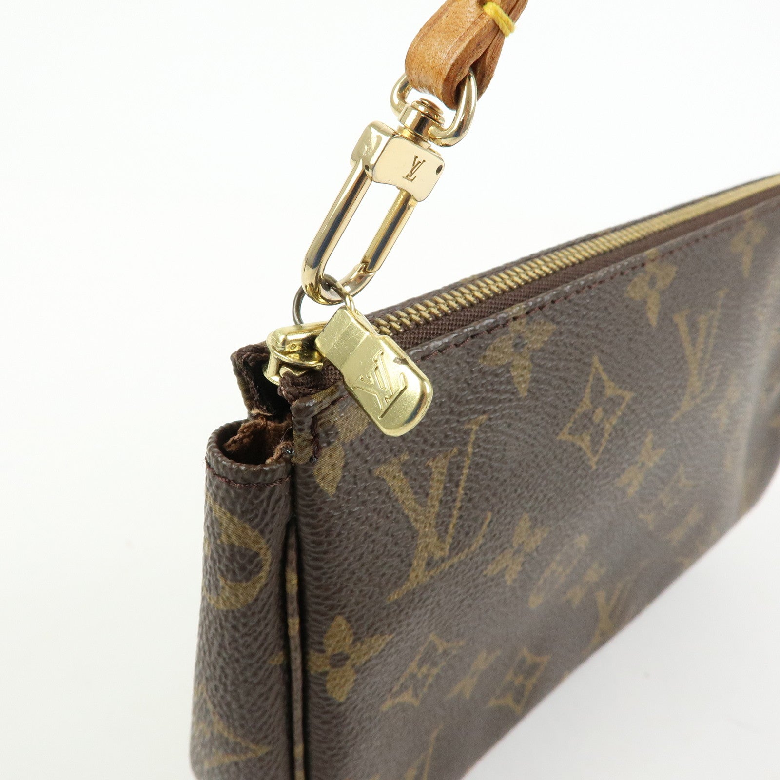 Louis Vuitton Monogram Pochette Accessoires Pouch Hand Bag M51980