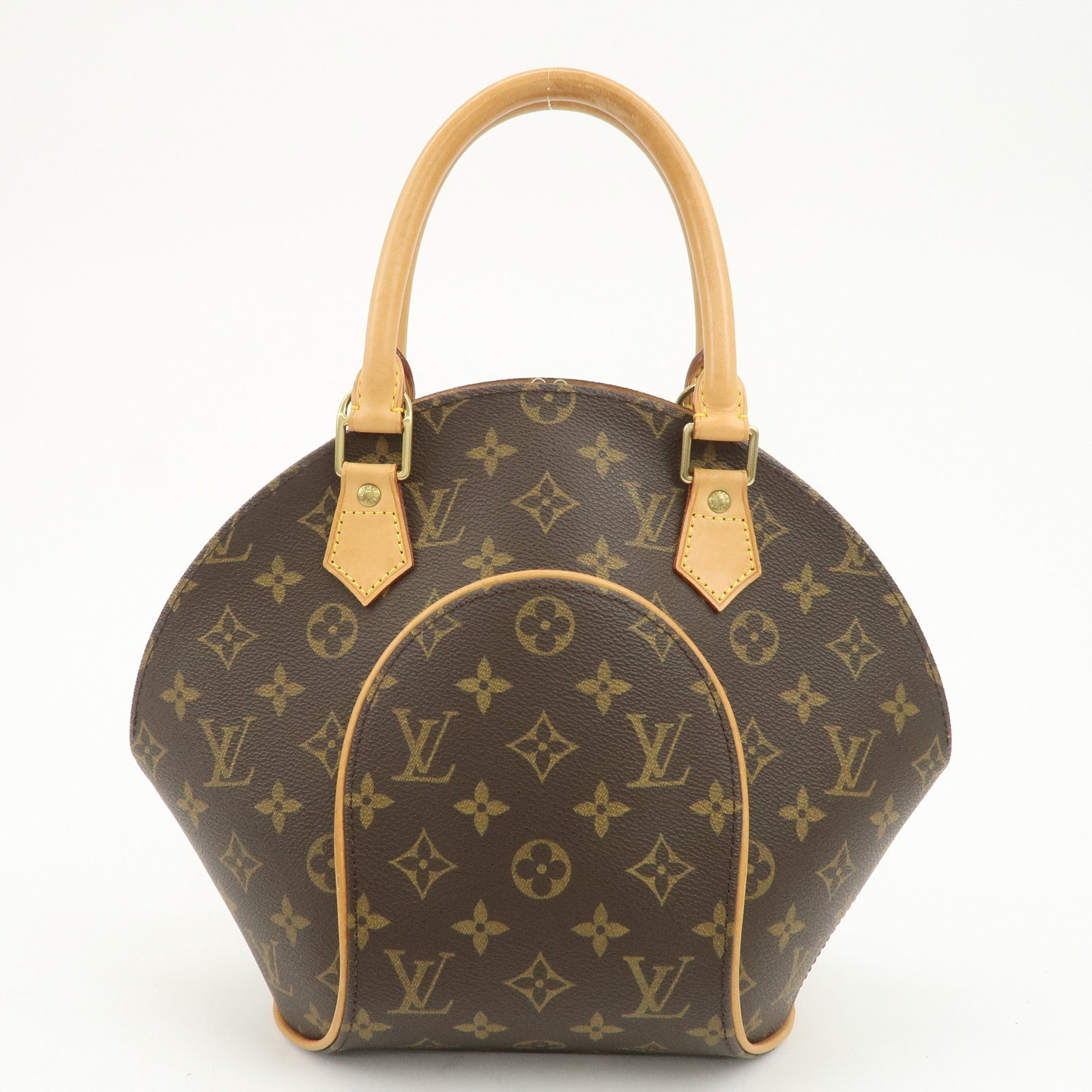 Louis Vuitton Monogram Canvas Ellipse PM Hand Bag Brown M51127
