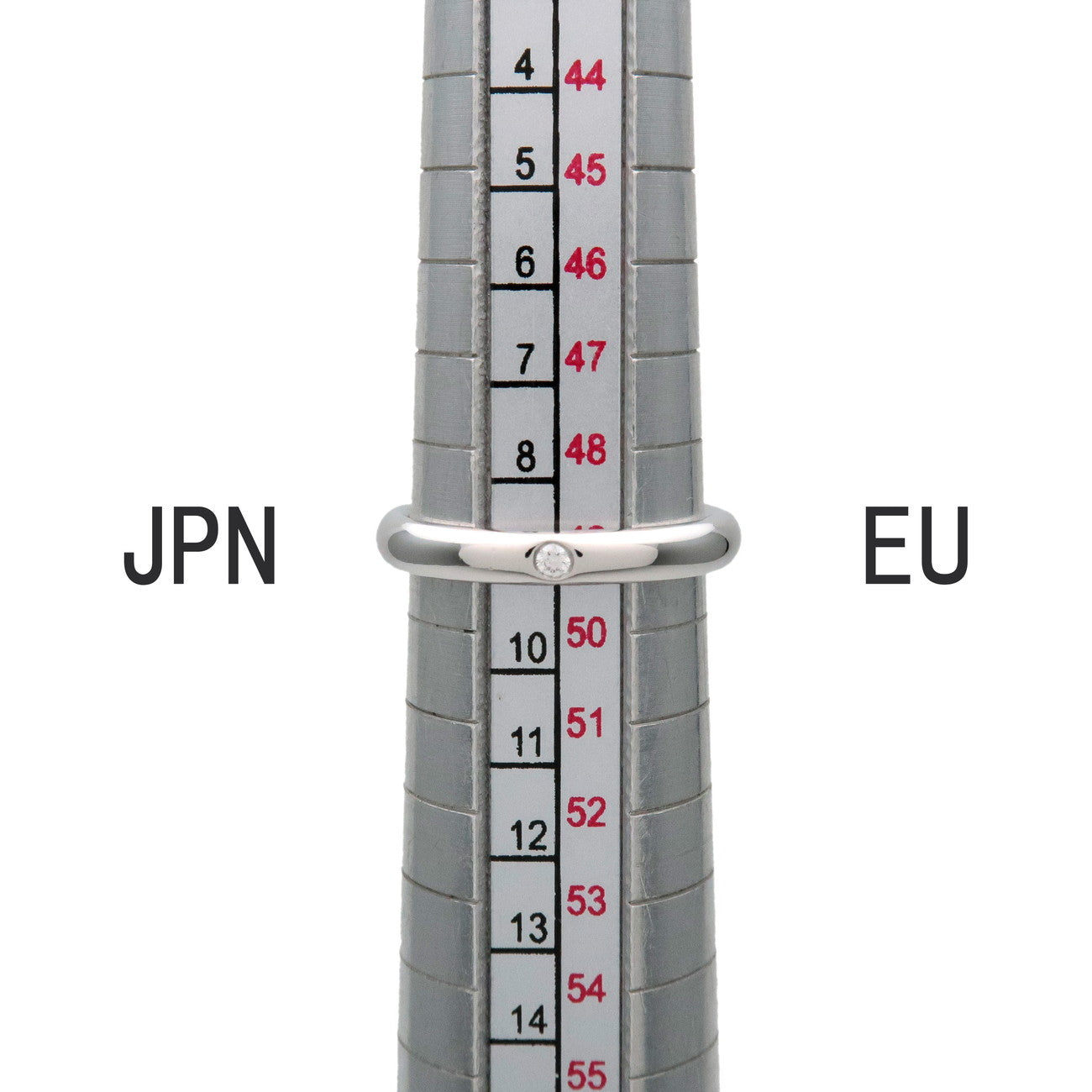 Tiffany & Co Stacking Band 1P Diamond Ring PT950 Platinum US5 EU49