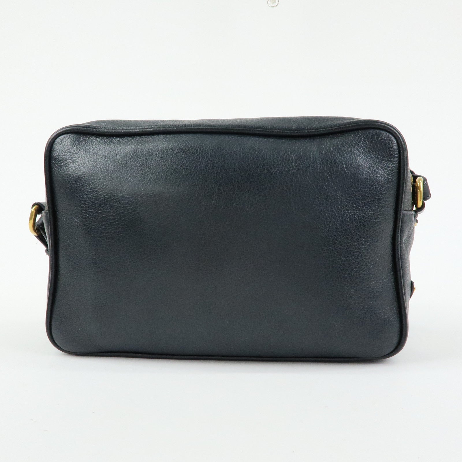 PRADA Triangle Logo Calf Leather Shoulder Bag Crossbody Bag 1BH089