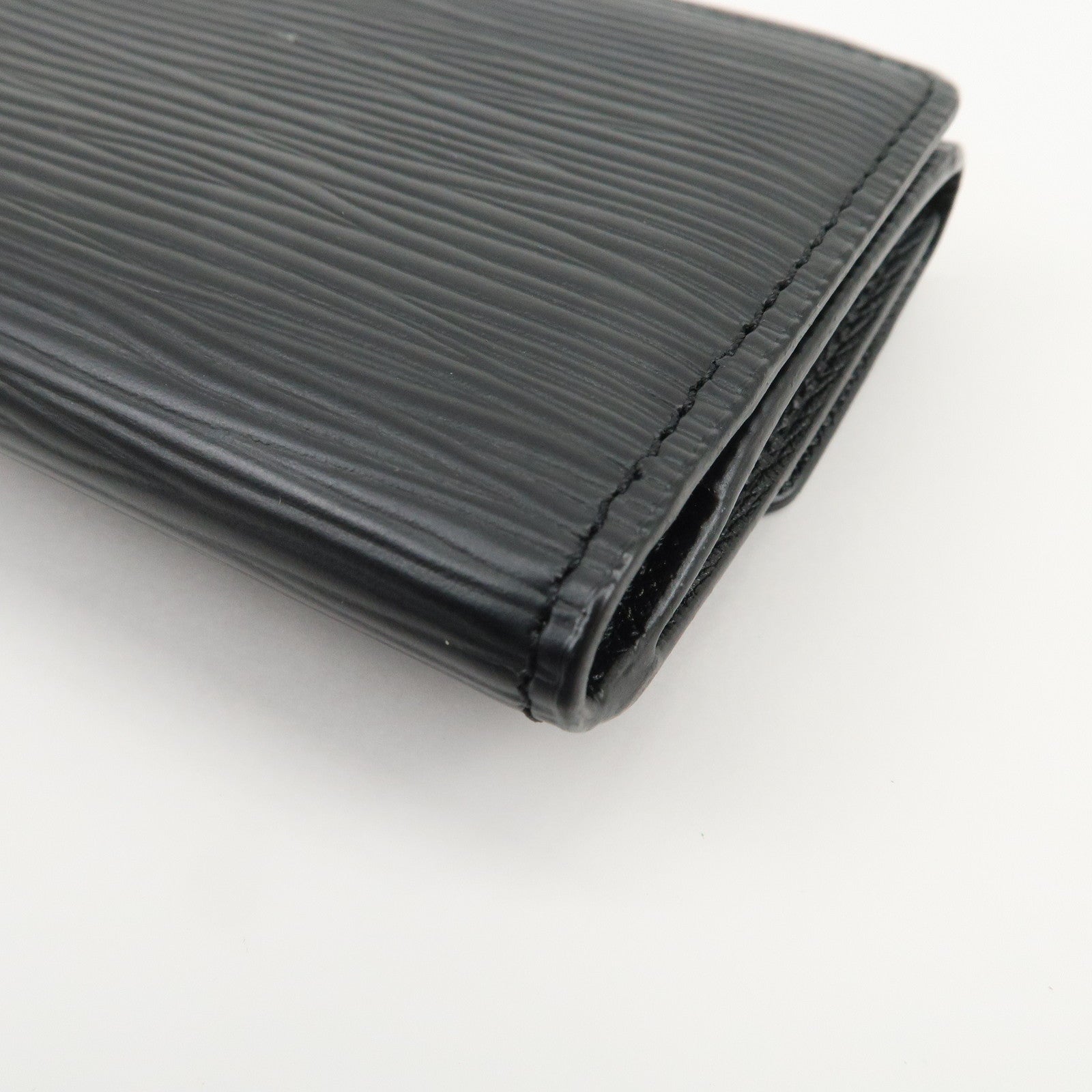 Louis Vuitton Epi Leather Ludlow Coin Case Card Case Noir M63302