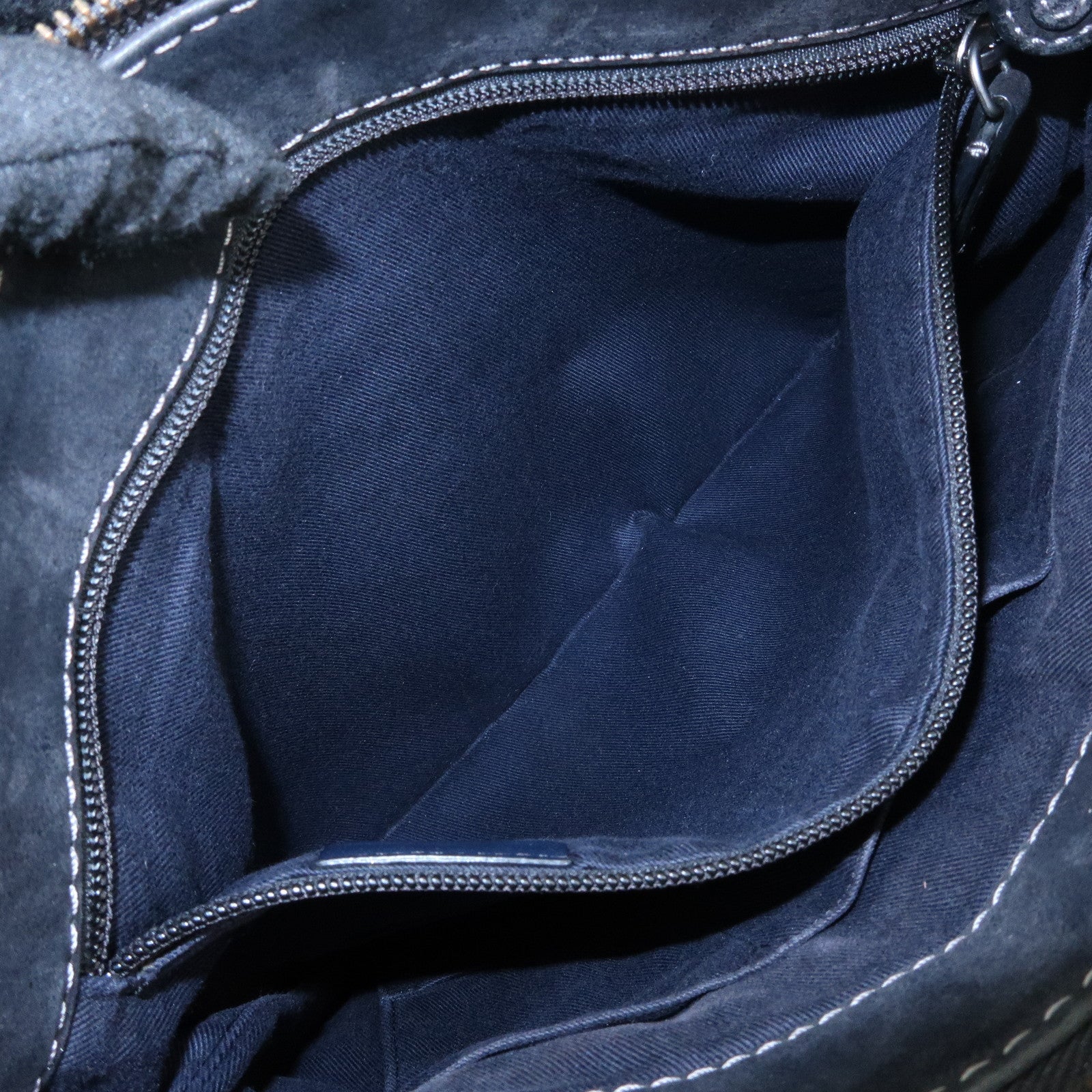 LOEWE Anagram Calf Leather Shoulder Bag Crossbody Bag Black