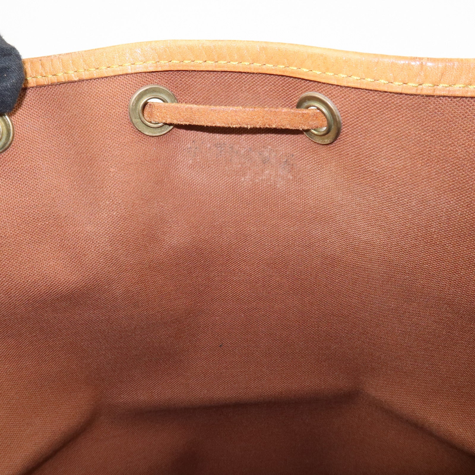 Louis Vuitton Monogram Petit Noe Shoulder Bag Brown M42226