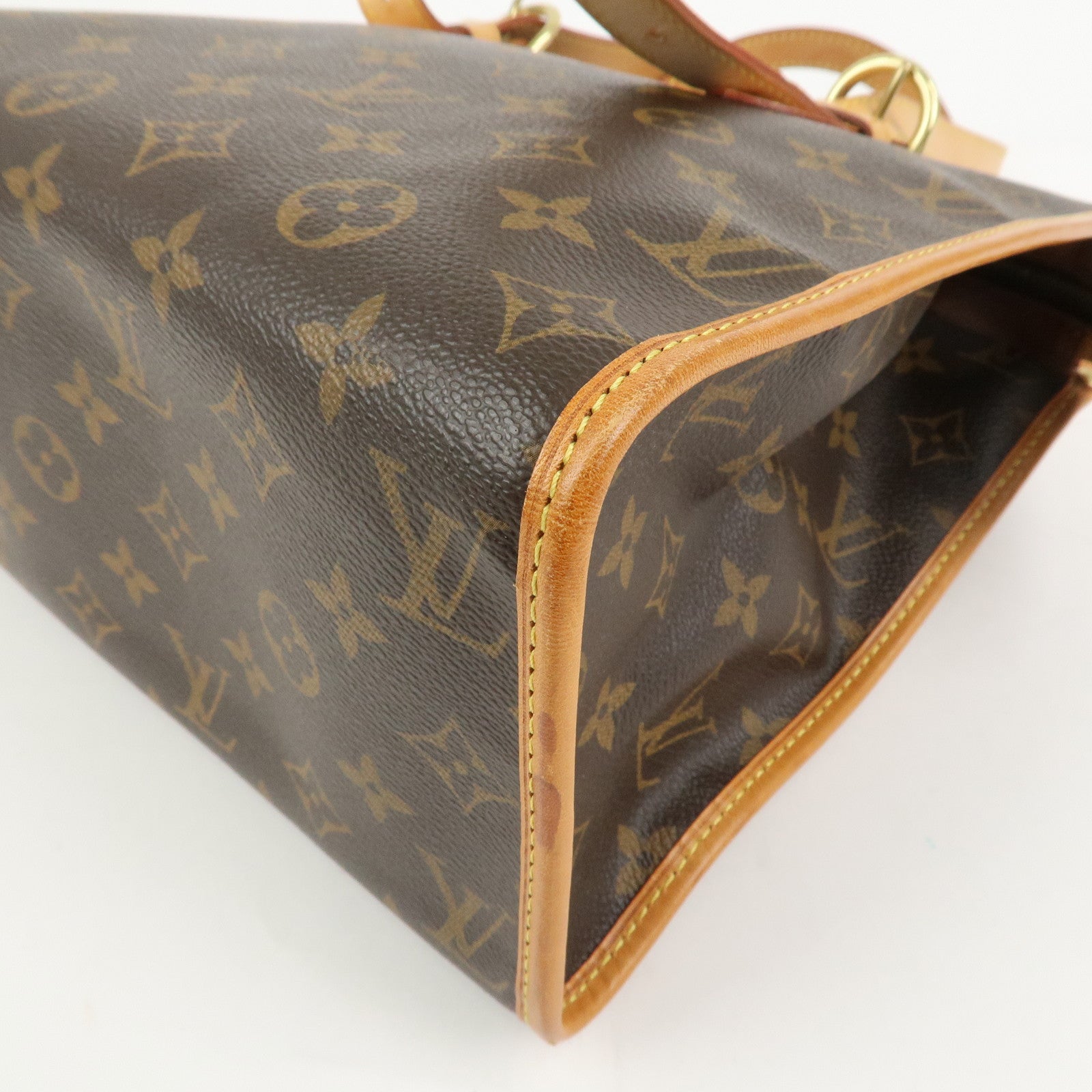 Louis Vuitton Monogram Popincourt Haut Shoulder Bag Brown M40007