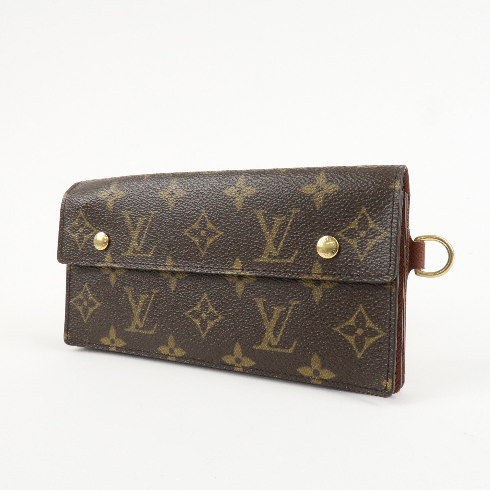 Louis Vuitton Monogram Portefeuille Accordeon Long Wallet M58008 Used