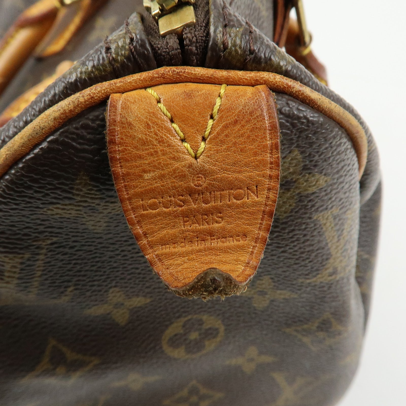 Louis Vuitton Monogram Speedy 25 Boston Bag Hand Bag Brown M41528