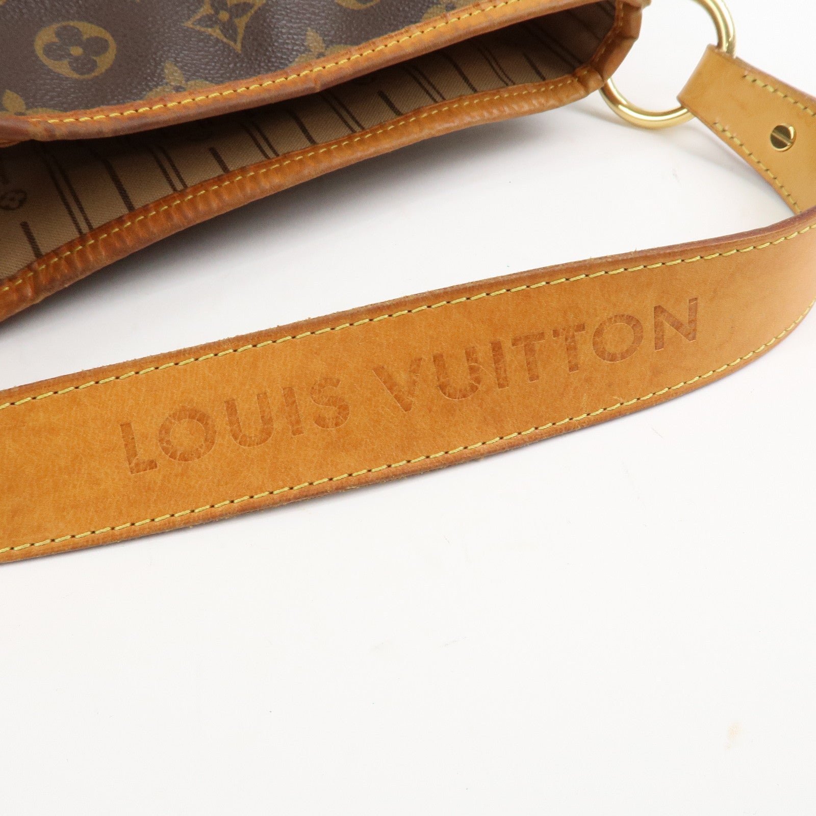Louis Vuitton Monogram Delightful PM Shoulder Bag Brown M40352