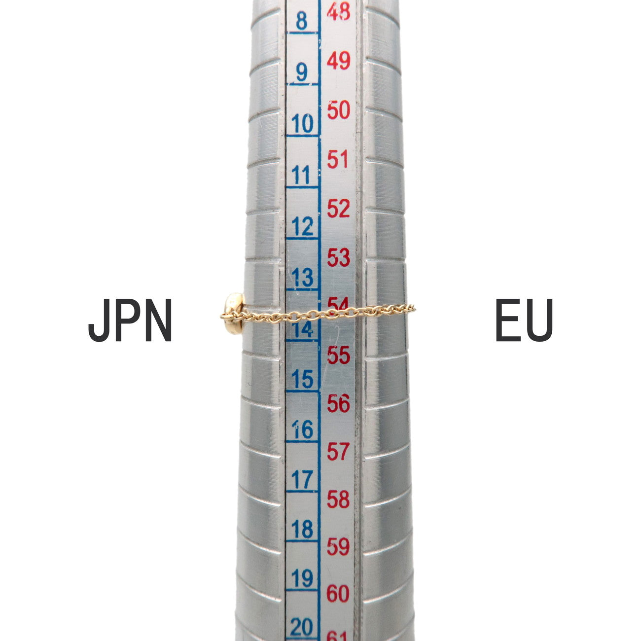 Tiffany & Co By The Yard 1P Diamond Ring 750YG 18K US7