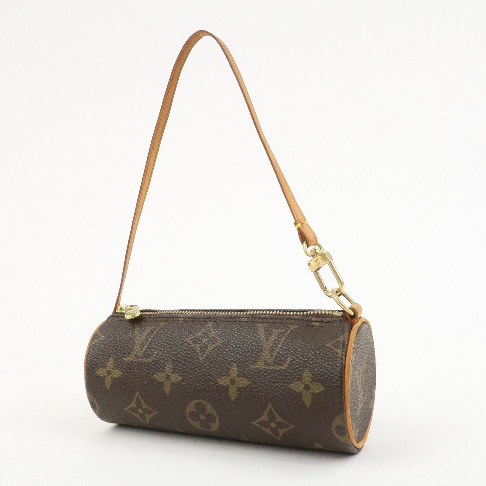Louis Vuitton Monogram Mini Pouch for Papillon Bag Brown