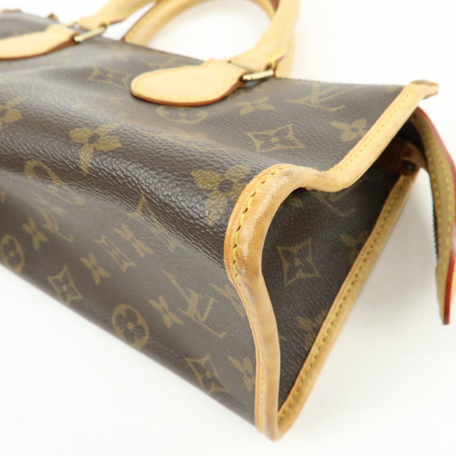 Louis Vuitton Monogram Popincourt Hand Bag Brown M40009