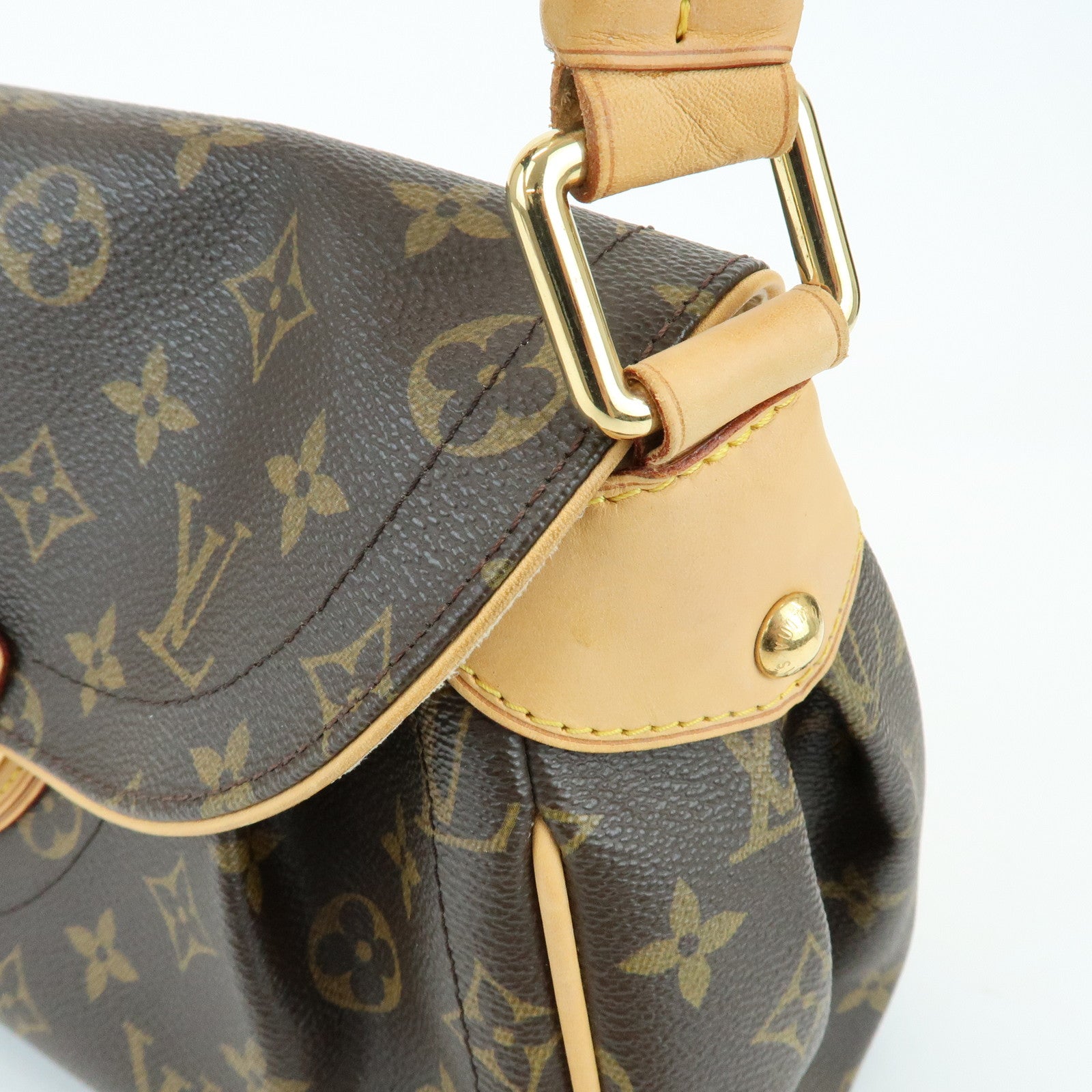 Louis Vuitton Monogram Beverly MM Shoulder Hand Bag Brown M40121