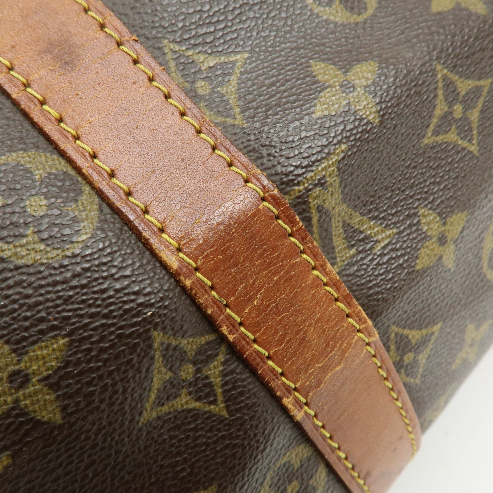 Louis Vuitton Monogram Keep All Bandouliere 45 Boston Bag M41418