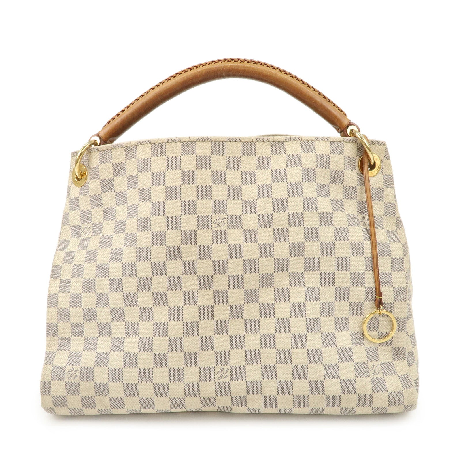 Louis Vuitton Damier Azur Canvas Artsy MM Shoulder Bag N41174 Used