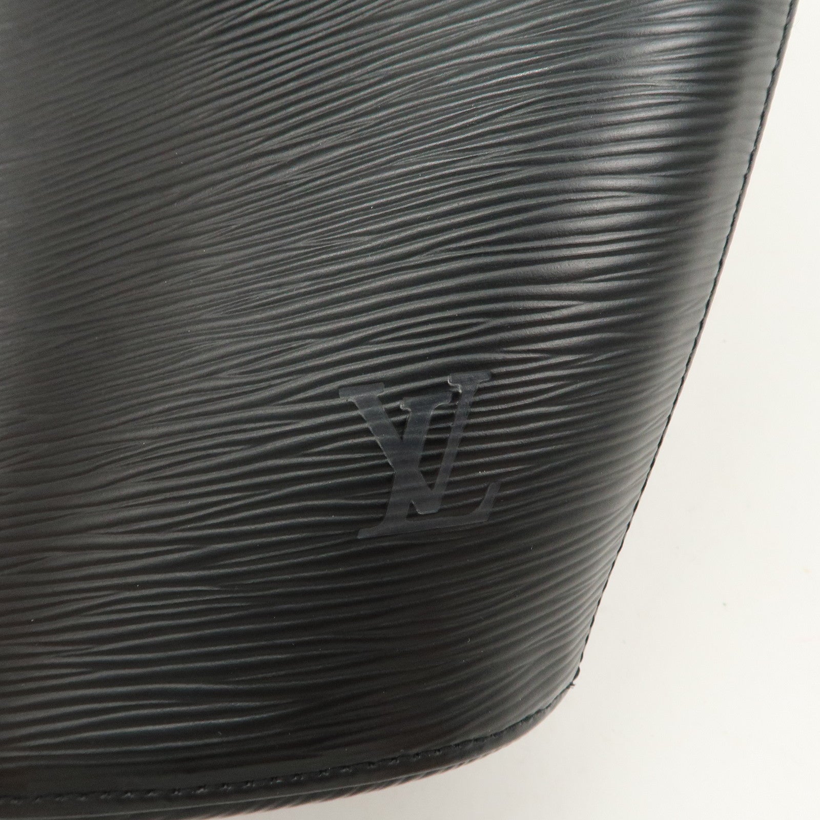 Louis Vuitton Epi Leather Noctambule Hand Bag Black M54522 Used