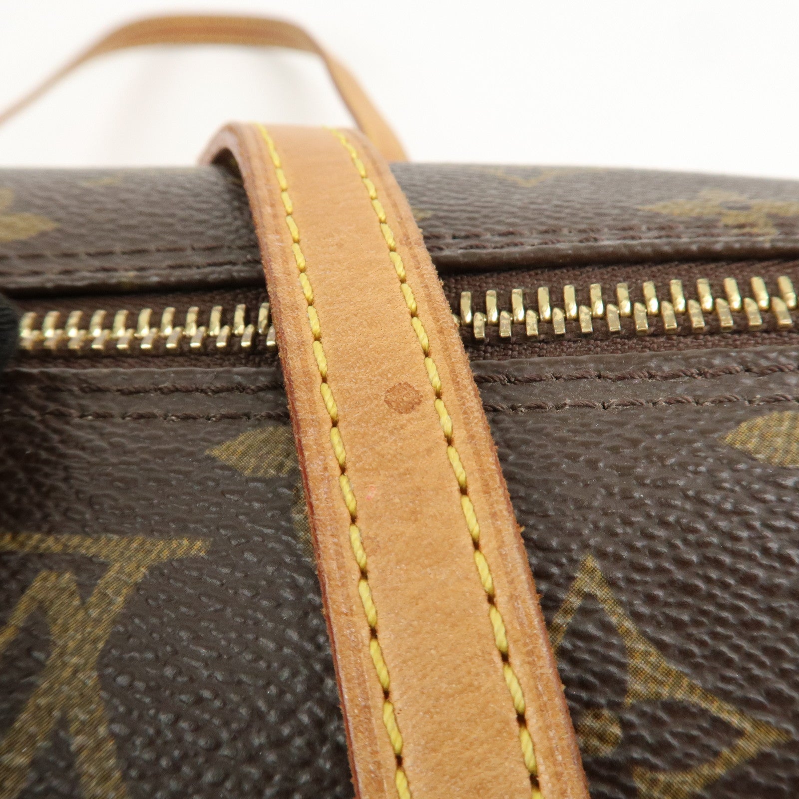 Louis Vuitton Monogram Papillon 30 Hand Bag New Style M51385 Used