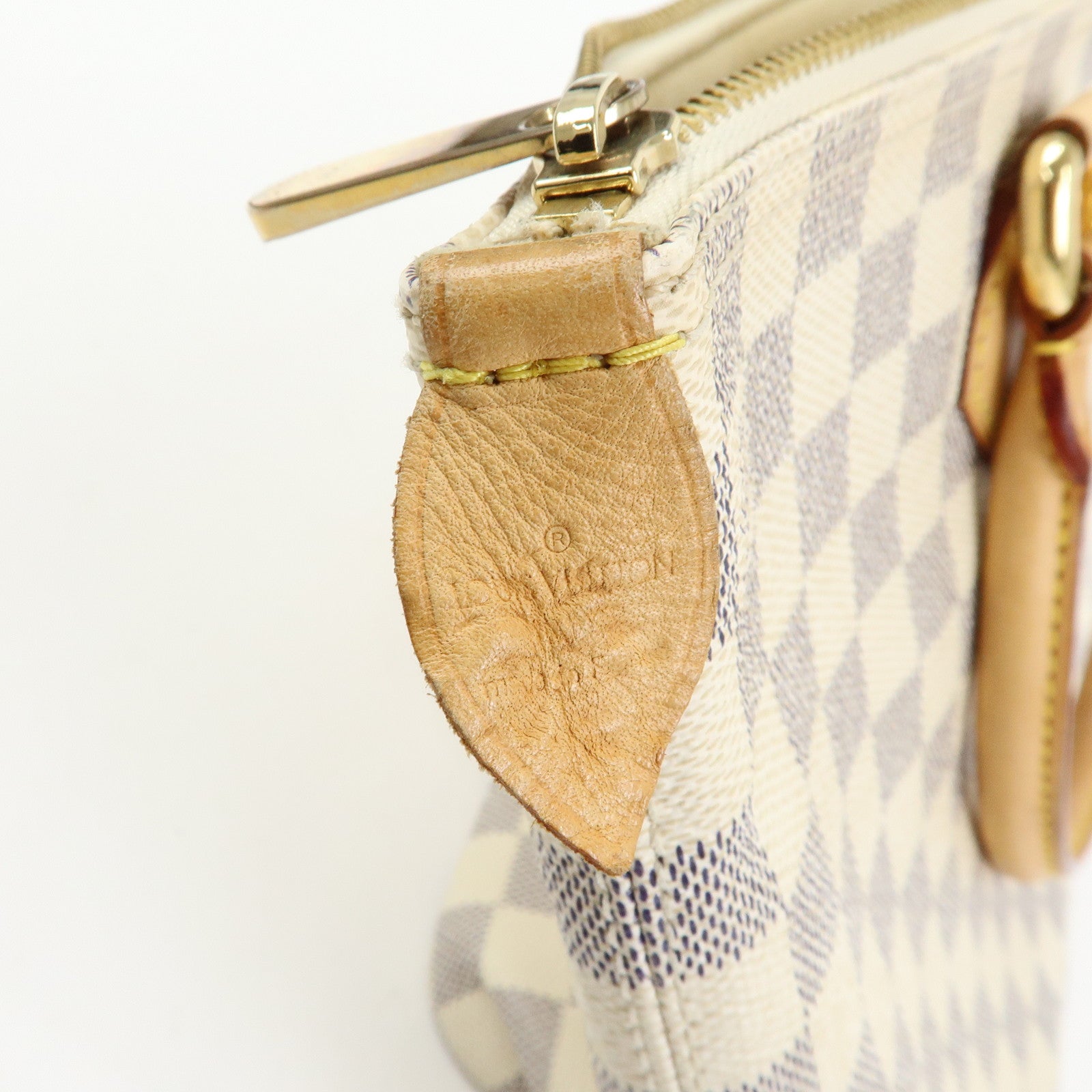 Louis Vuitton Damier Azur Saleya PM Tote Bag Hand Bag N51186