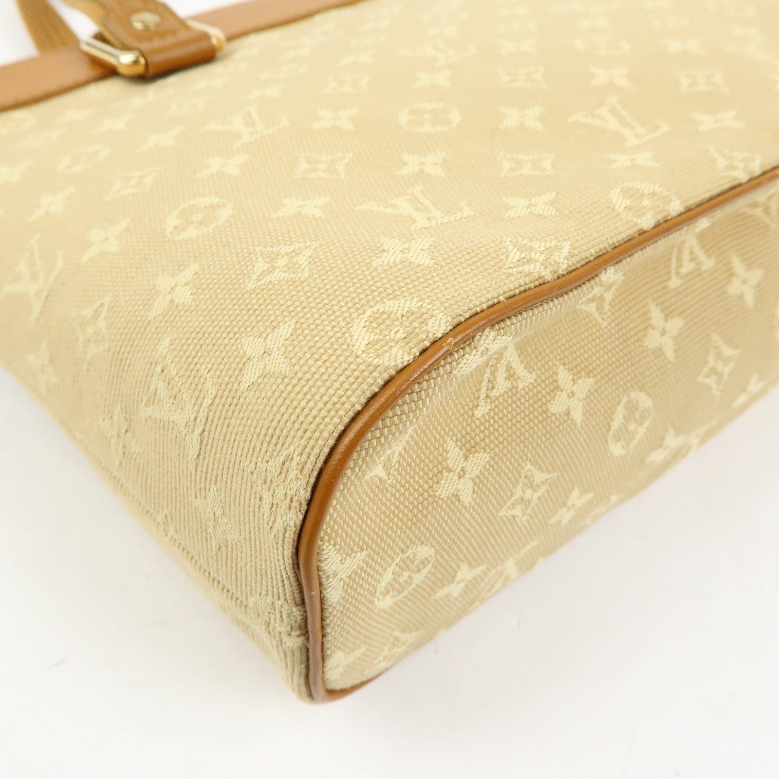 Louis Vuitton Monogram Mini Lucille PM Hand Bag Beige M92684